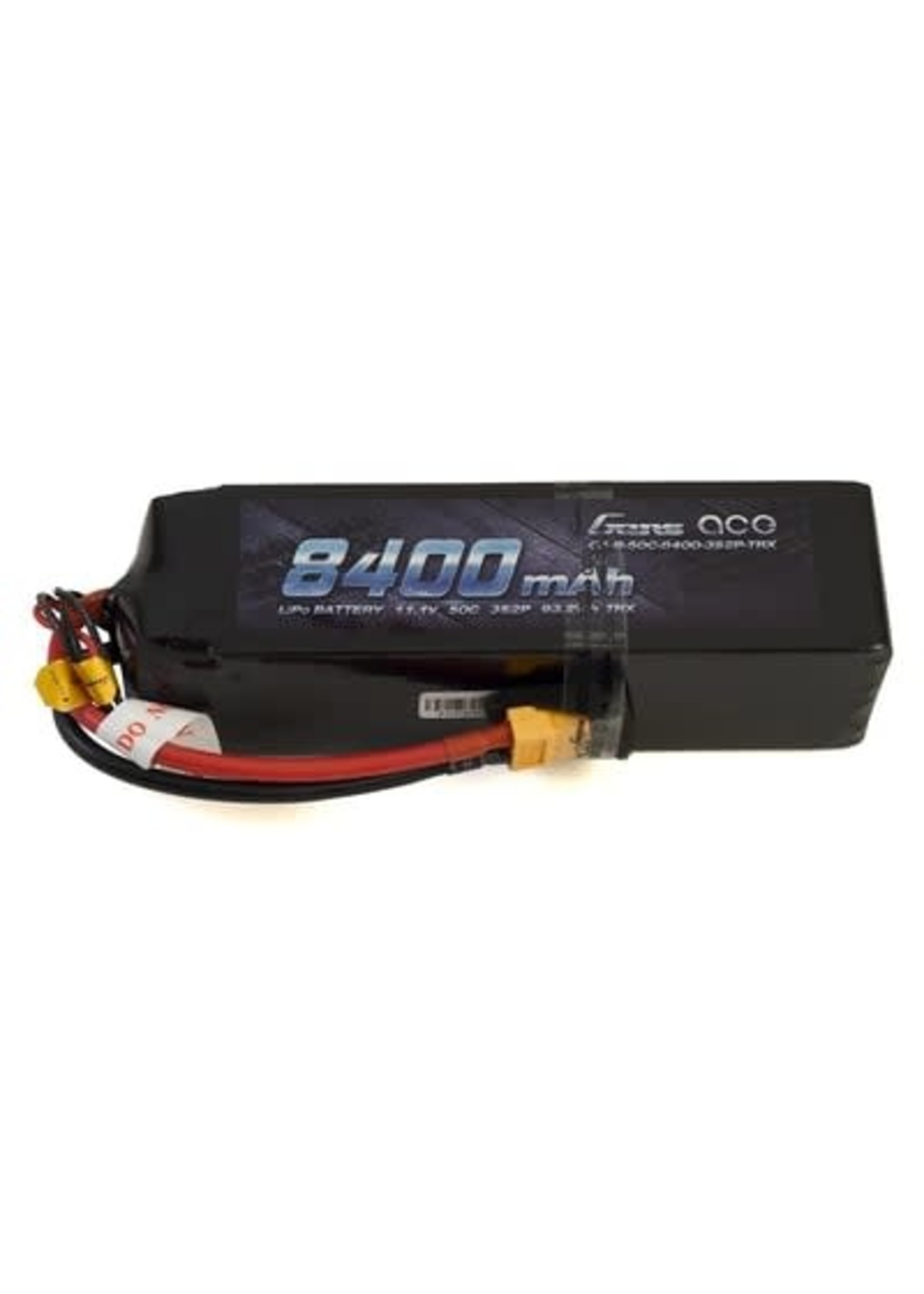 Gens ace GEA84003S50X6 Gens Ace 3S Soft 50C LiPo Battery Pack w/XT60 Connector (11.1V/8400mAh)