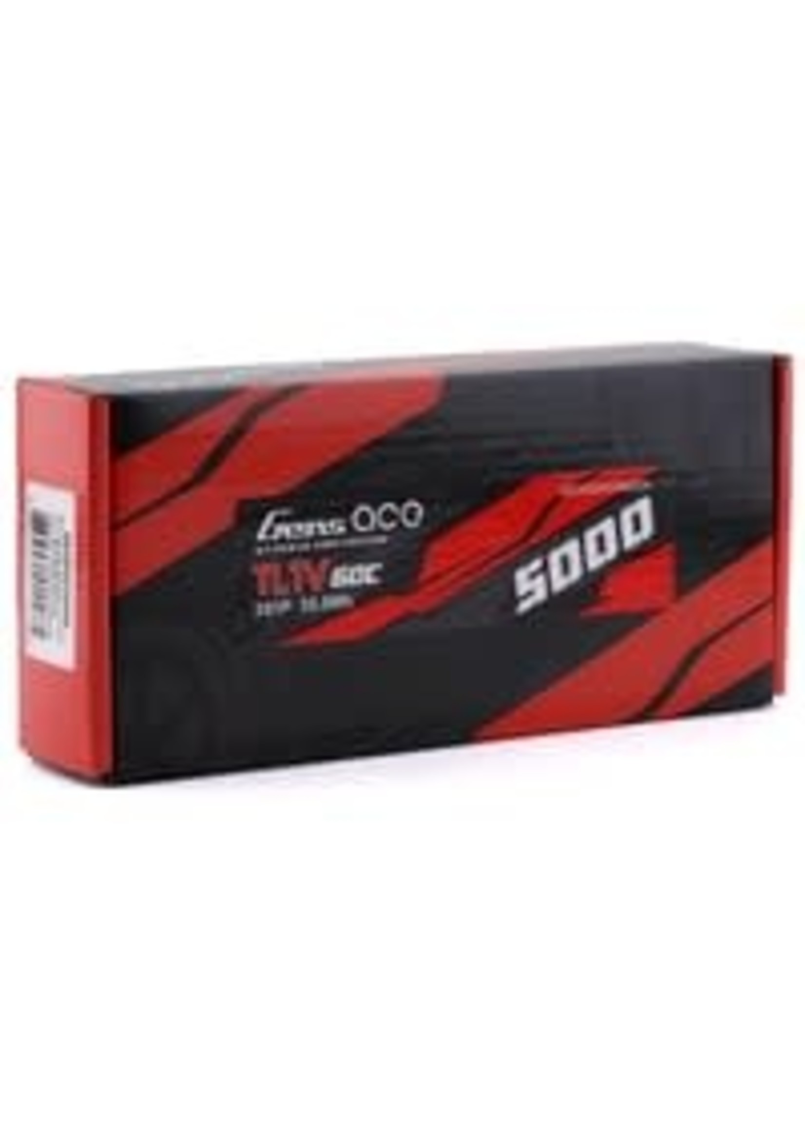 Gens ace GEA50003S60SX Gens Ace 3s Short-Size LiPo Battery 60C w/XT-60 Connector (11.1V/5000mAh)