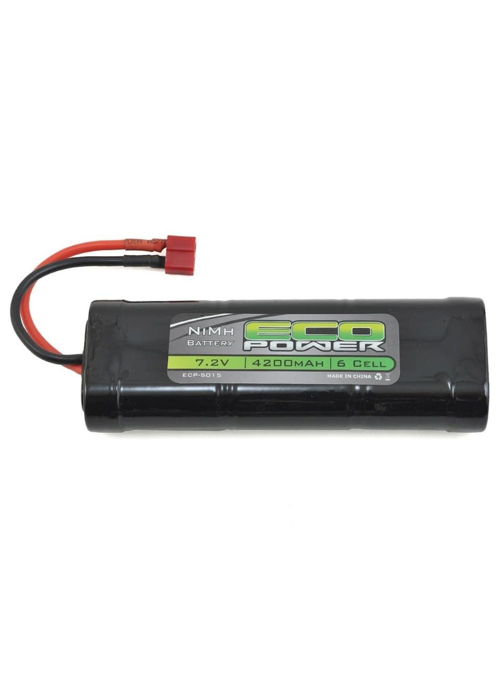 EcoPower ECP-5015 EcoPower 6-Cell NiMh Stick Pack Battery w/T-Style Connector (7.2V/4200mAh)