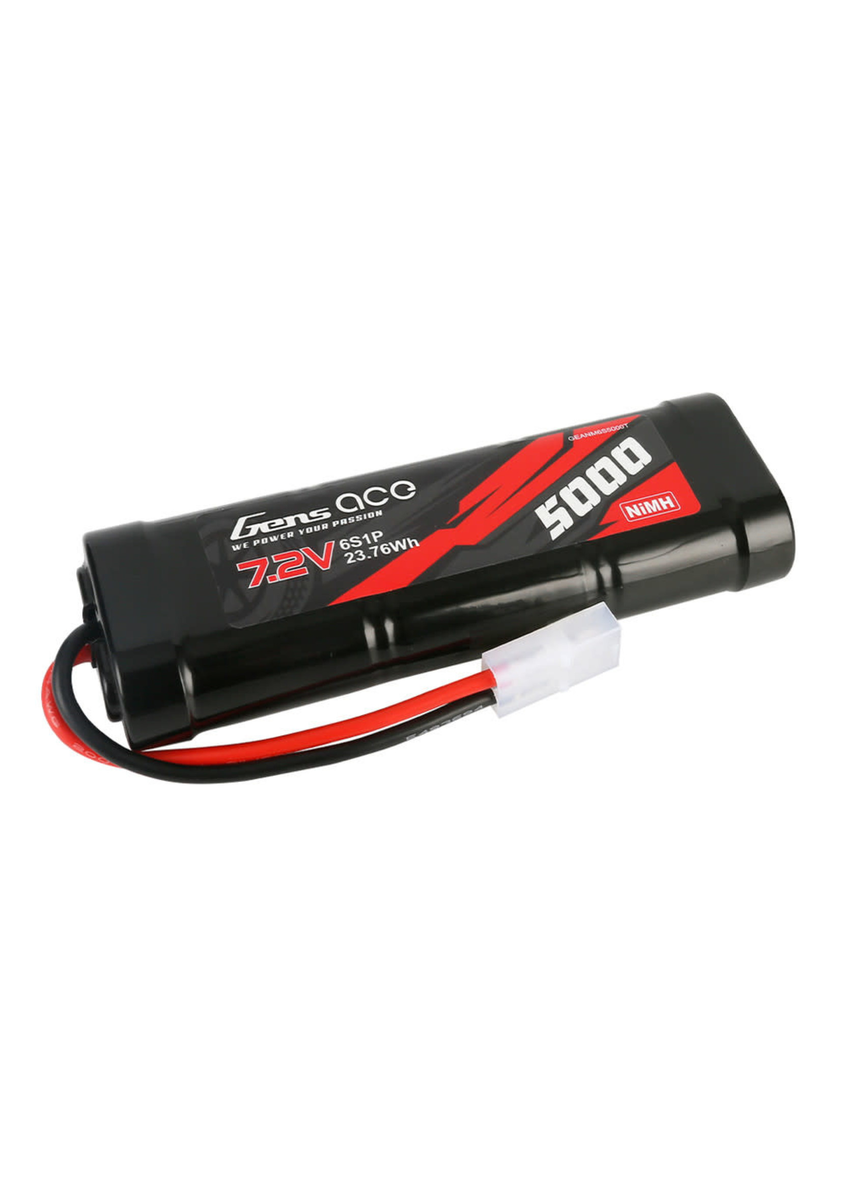 Gens ace GEANM6S5000T Gens Ace 7.2V 5000mAh Ni-MH Battery With Tamiya Plug