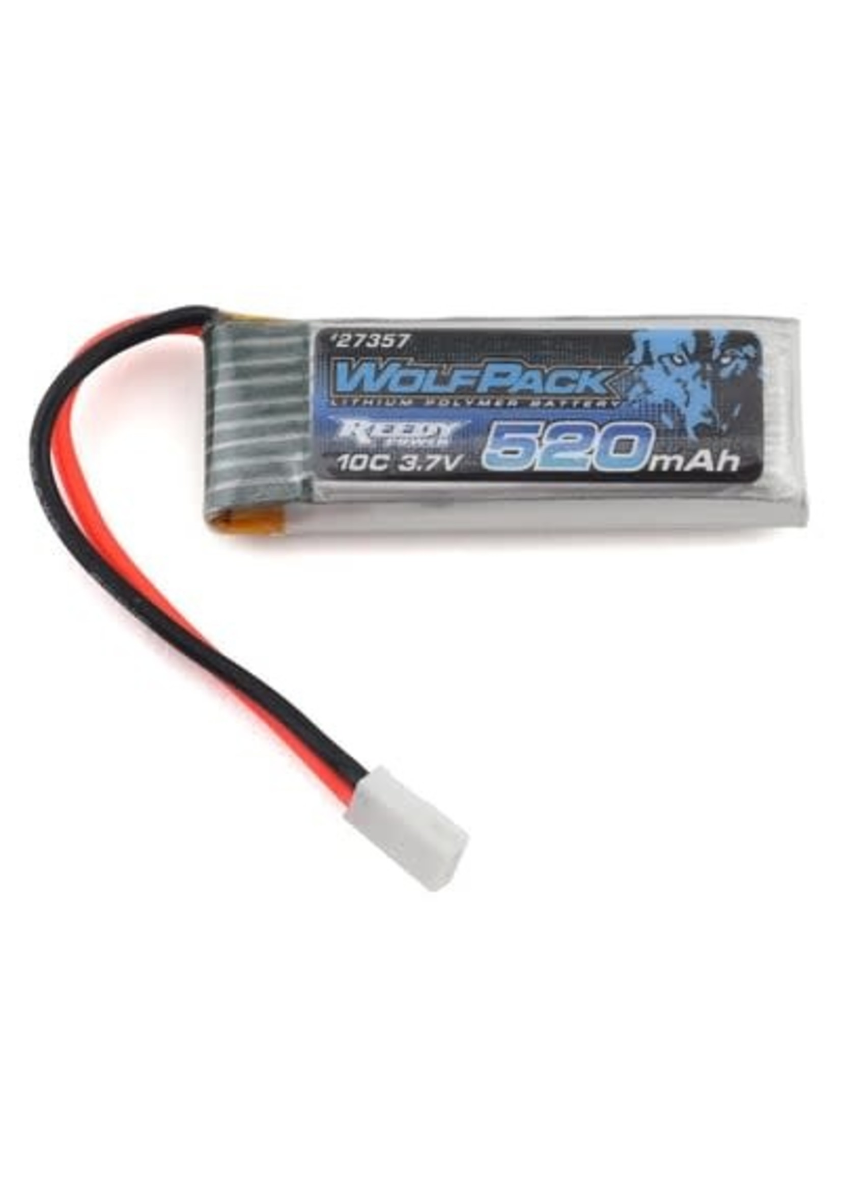 Team Associated ASC27357 Reedy WolfPack 1S LiPo 10C Battery Pack w/Micro Connector (3.7V/520mAh)
