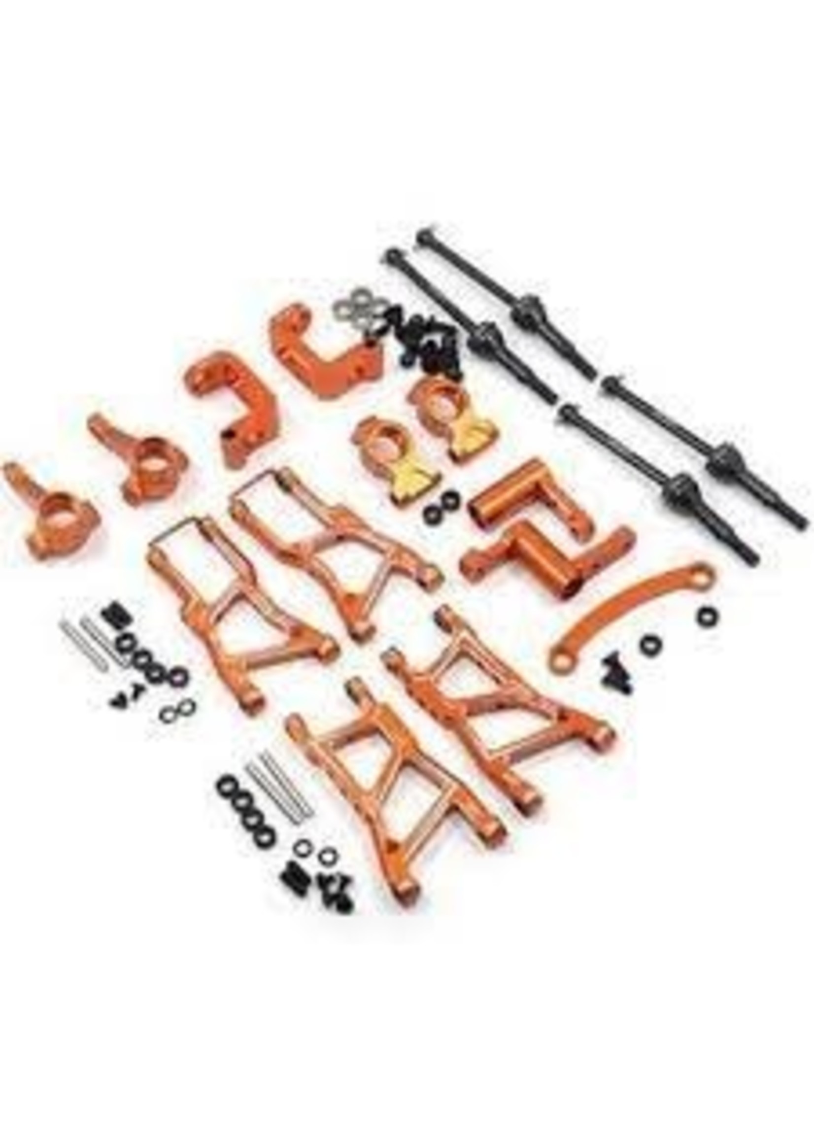 Yeah Racing Yeah Racing HPI RS4 Aluminum Essential Upgrade Set (Orange)