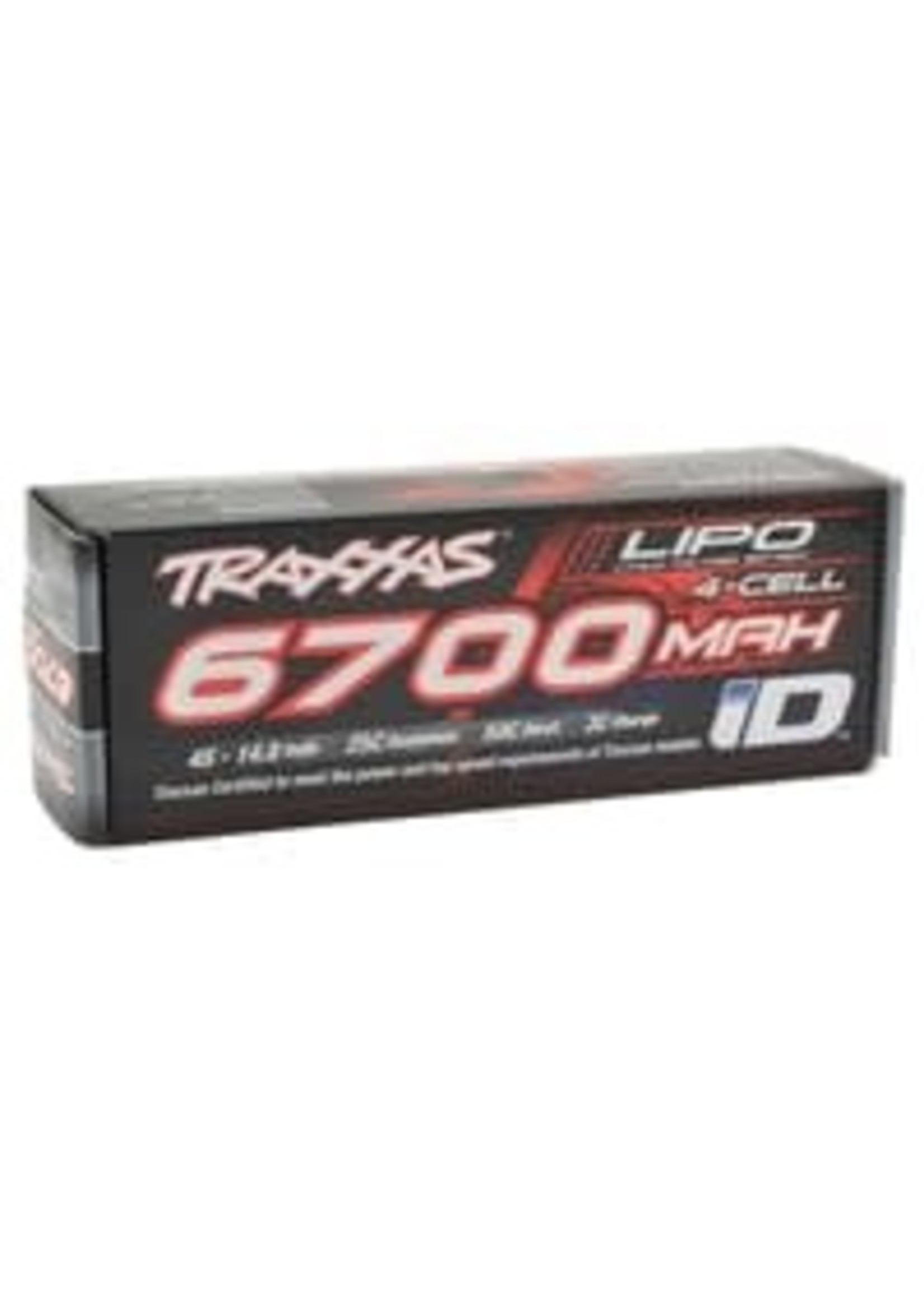 Traxxas 2890X 6700mAh 14.8v 4-Cell 25C LiPo Battery