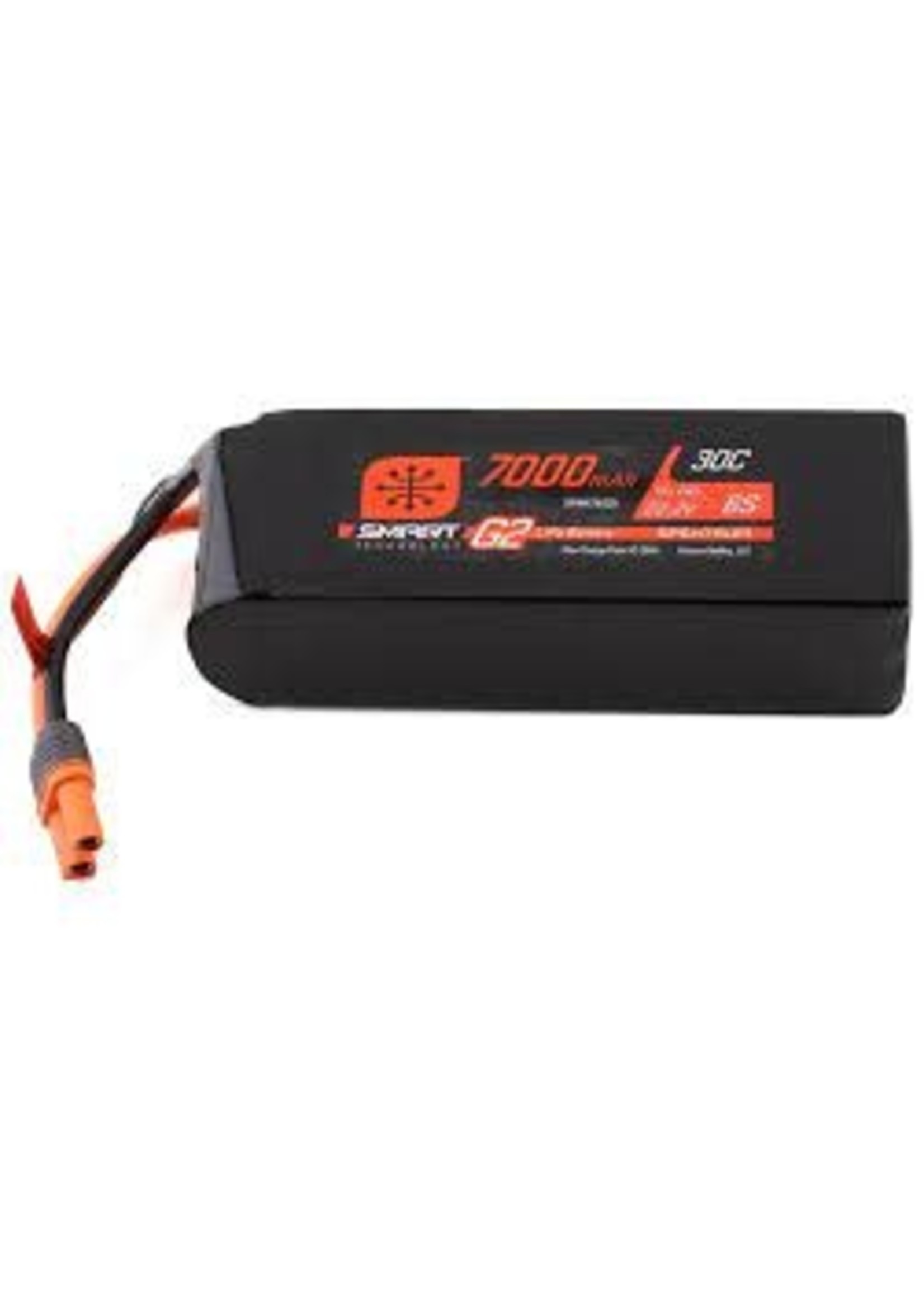 Spektrum SPMX76S30 22.2V 7000mAh 6S 30C Smart LiPo Battery: IC5