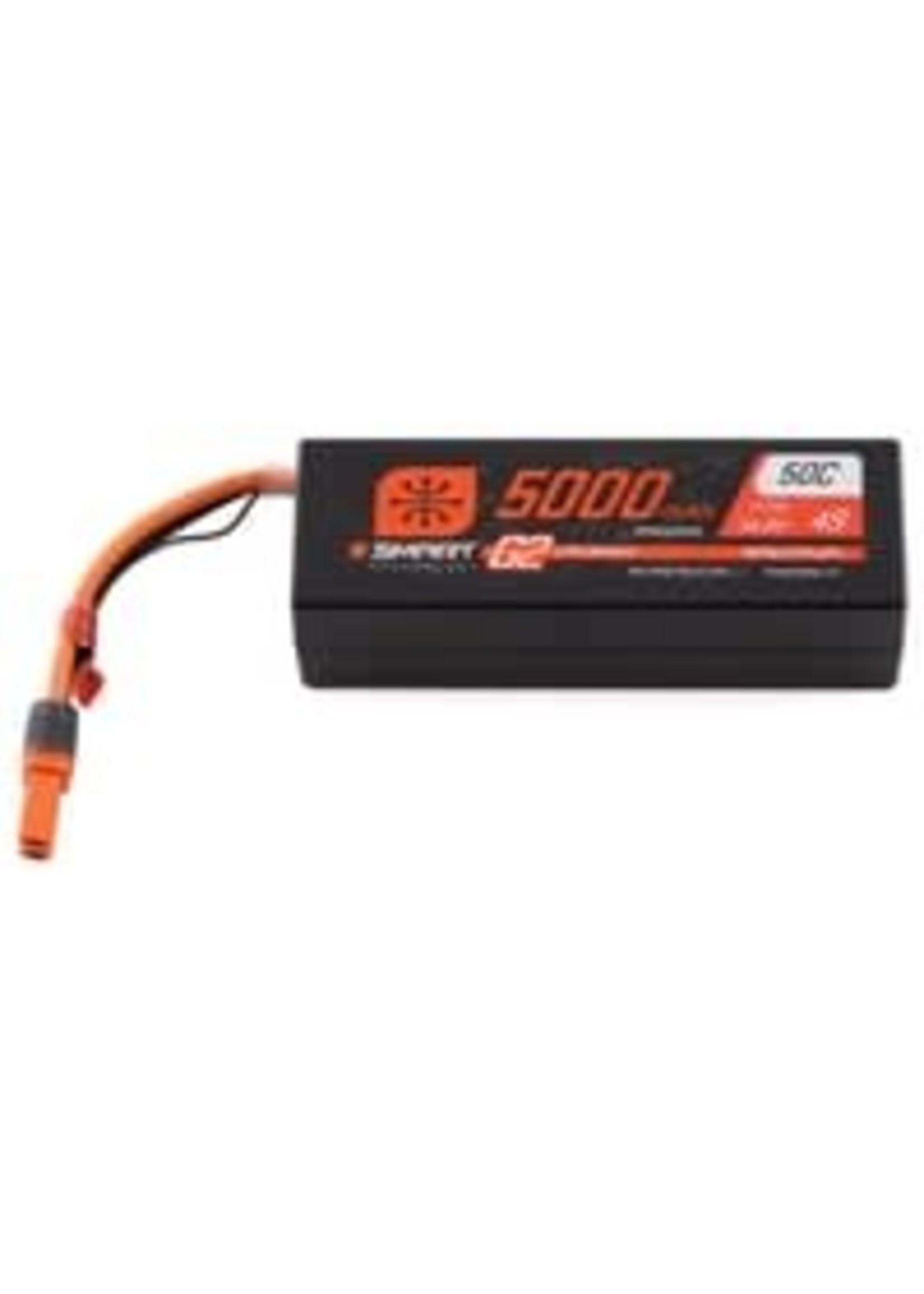 Spektrum SPMX54S50H5 Spektrum RC 4S Smart G2 LiPo 50C Battery Pack (14.8V/5000mAh) w/IC5 Connector