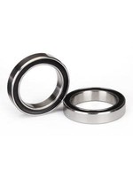 Traxxas Ball bearings, black rubber sealed (15x21x4mm) (2)