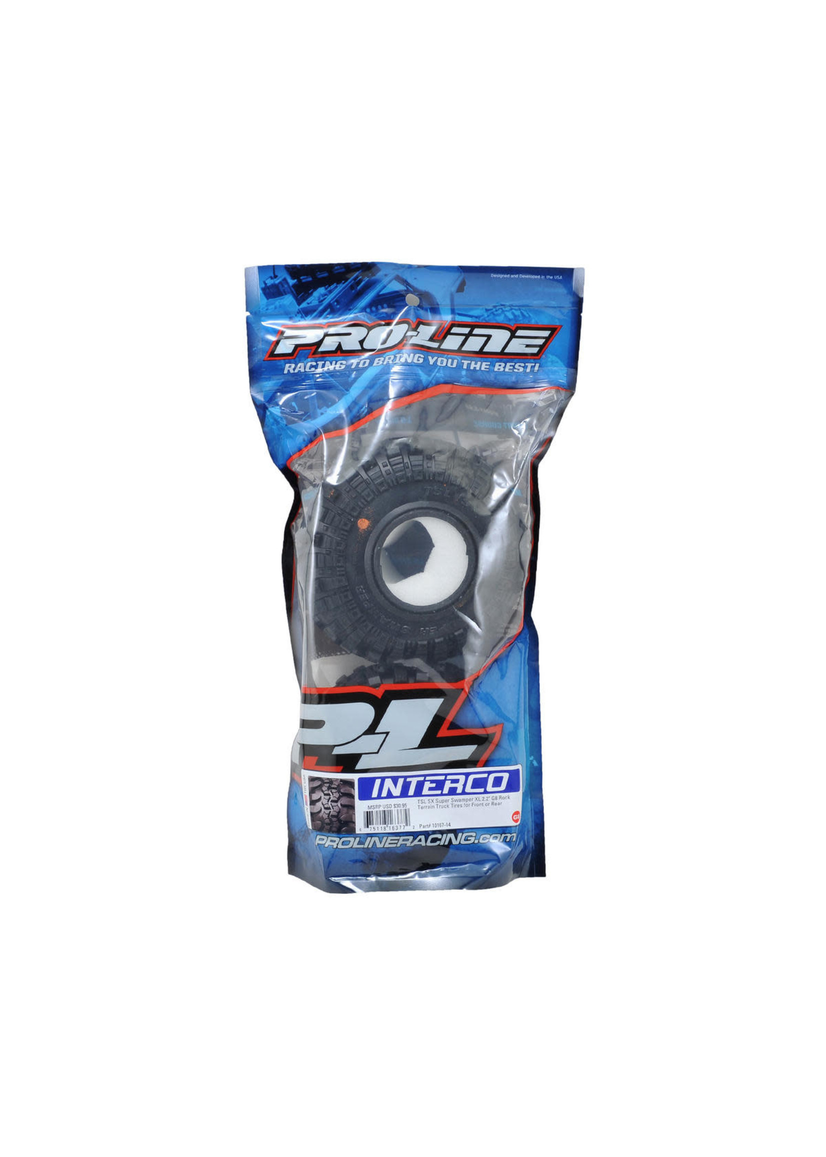 Pro-Line PRO10107-14 Pro-Line Interco TSL SX Super Swamper XL 2.2" Rock Crawler Tires (2) (G8)