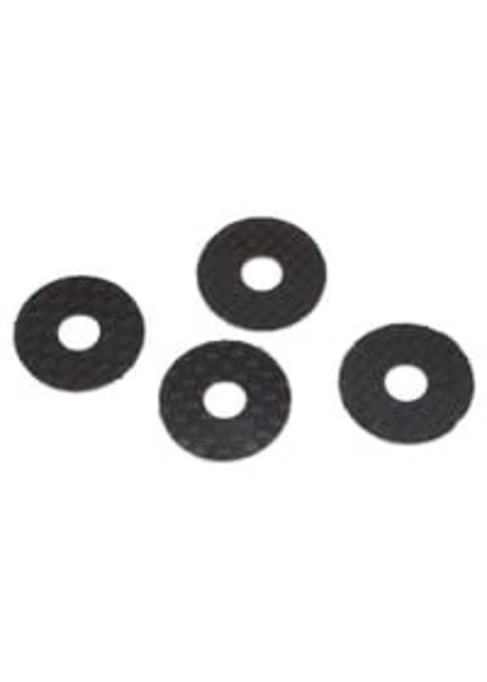 1UP Racing 1UP10401 1UP Racing 6mm Carbon Fiber Body Washers (4)