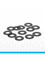 1UP Racing 3x6x0.25mm Precision Aluminum Shims, Black