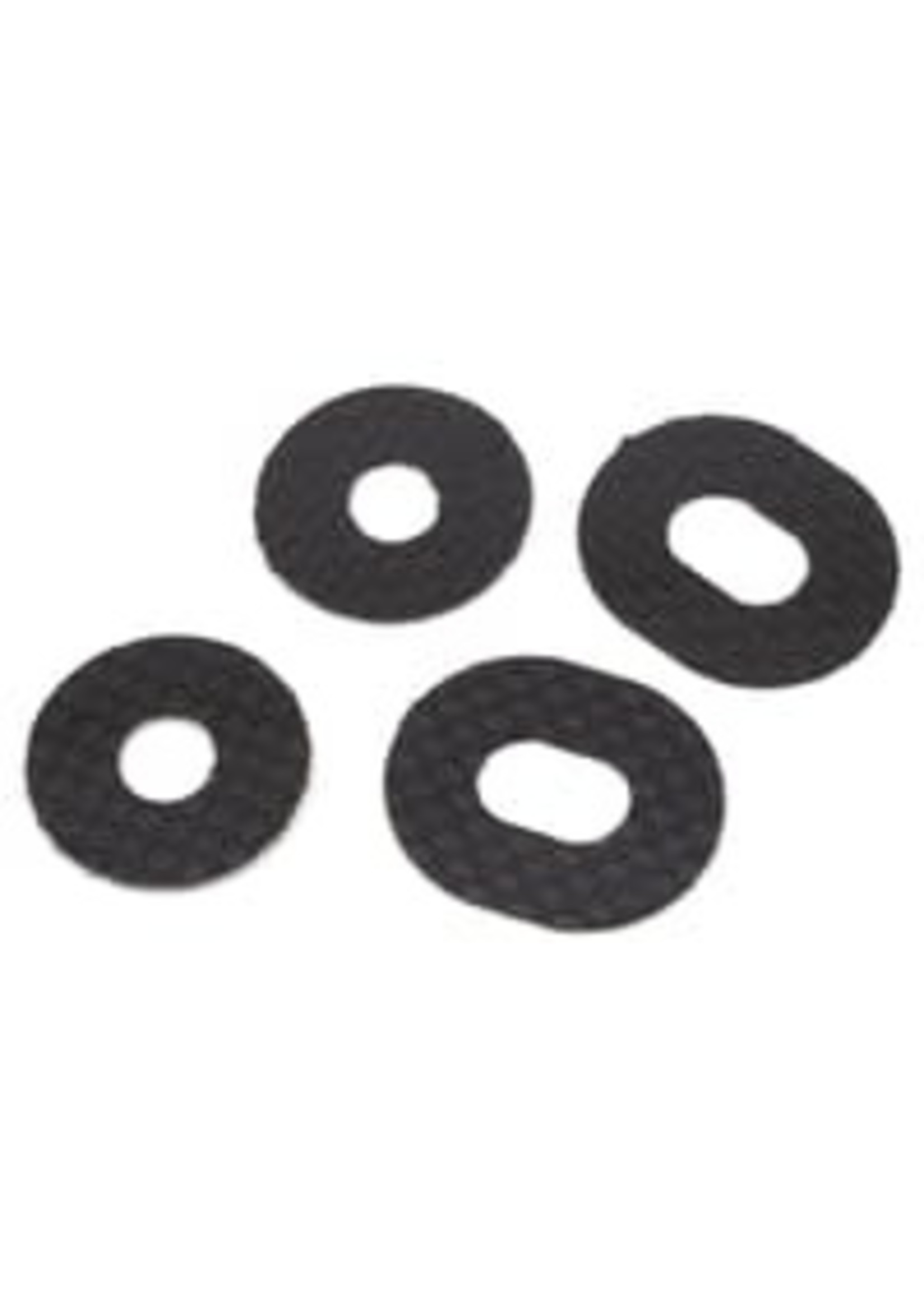 1UP Racing 1UP10403 1UP Racing Carbon Fiber 1/8 Offroad Body Washers (4)