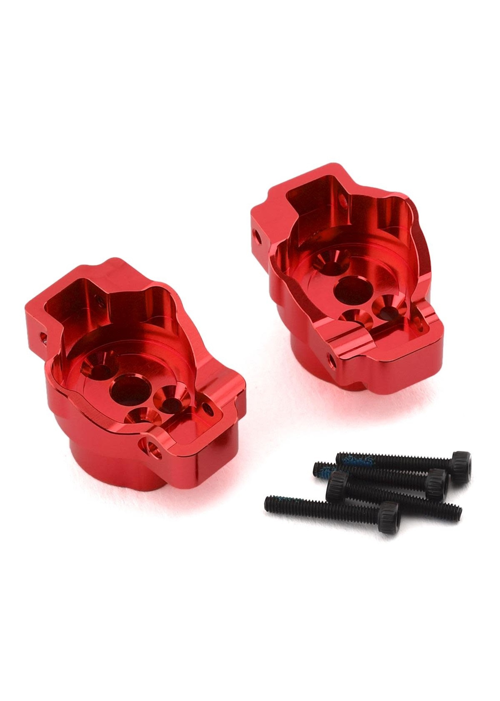 Traxxas 8256R Traxxas TRX-4 L/R Rear Portal Drive Axle Mounts Red
