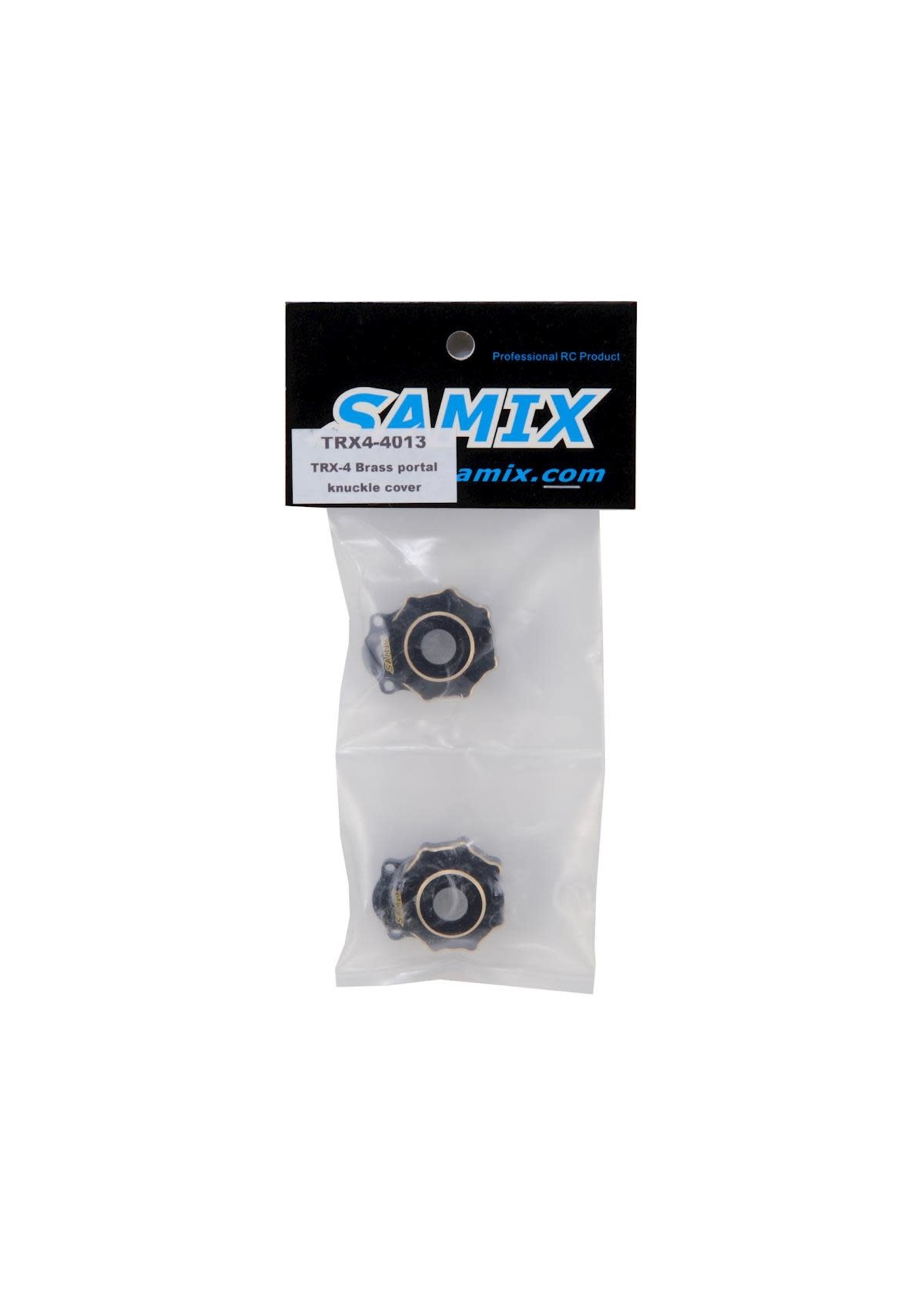 Samix SAMTRX4-4013 Samix Traxxas TRX-4 Brass Portal Knuckle Cover