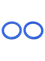 SSD SSD RC 1.9” Aluminum Beadlock Rings (Blue) (2)