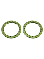 SSD SSD RC 1.9” Aluminum Beadlock Rings (Green) (2)