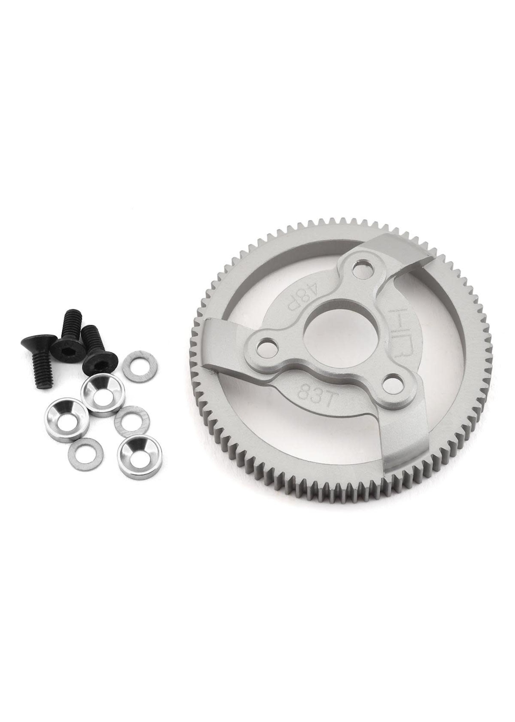 Hot Racing HRATE883H Hot Racing Traxxas 48P Hard Anodized Aluminum Spur Gear (83T)