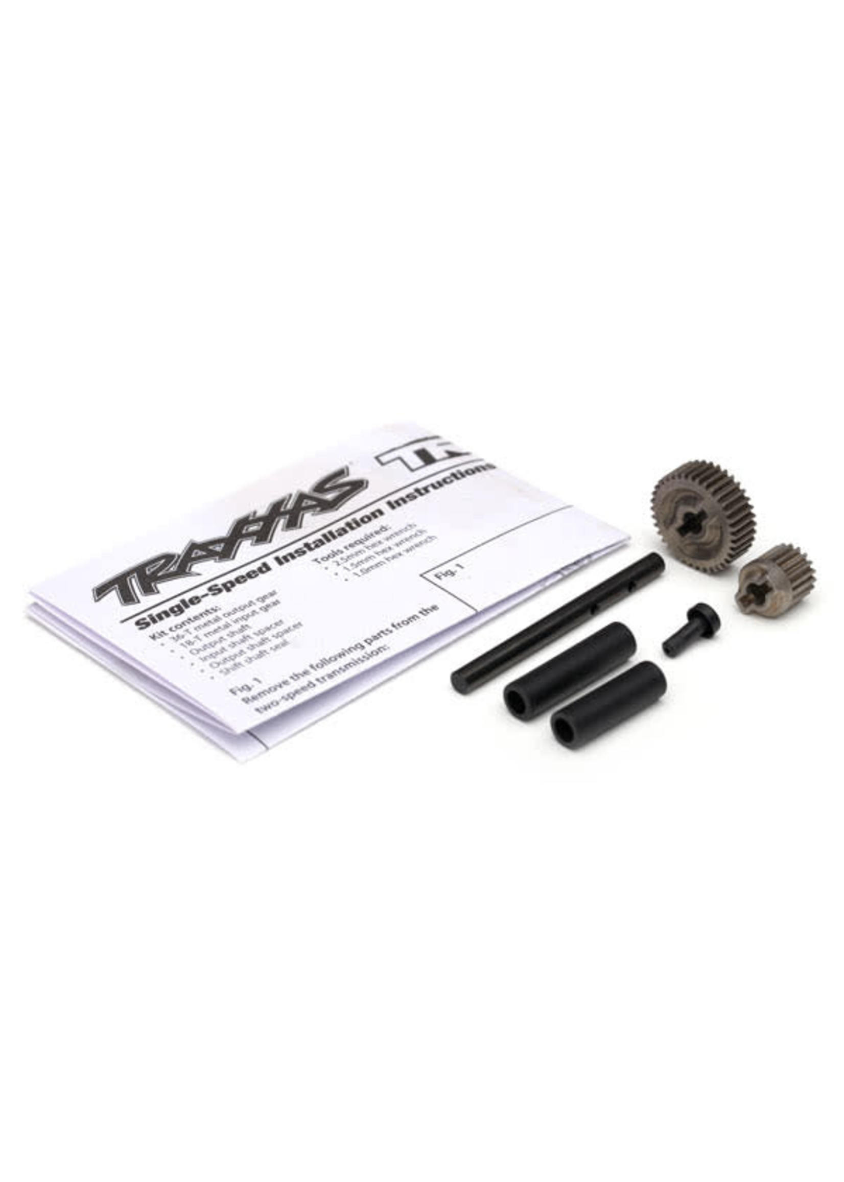 Traxxas 8296 Transmission gears, single speed, metal