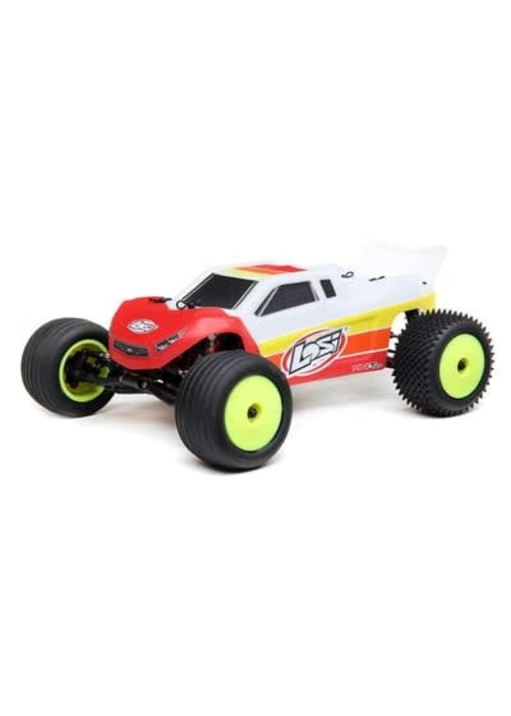 Losi LOS01019T1 Losi 1/18 Mini-T 2.0 2WD Stadium Truck Brushless RTR (Red)