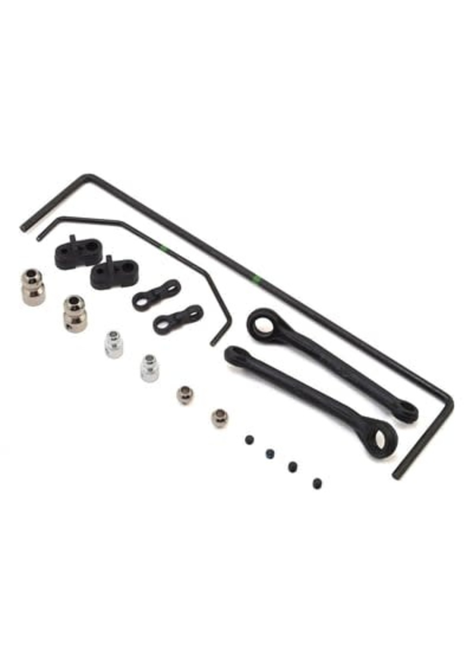 Losi LOS254043 Front & Rear Sway Bar Set: Super Baja Rey