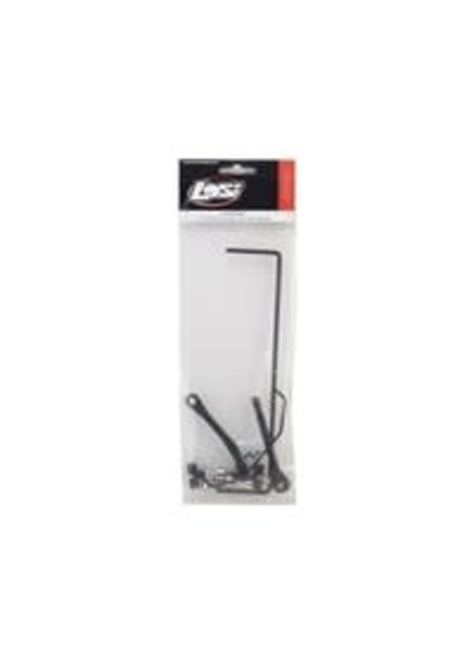 Losi LOS254043 Front & Rear Sway Bar Set: Super Baja Rey