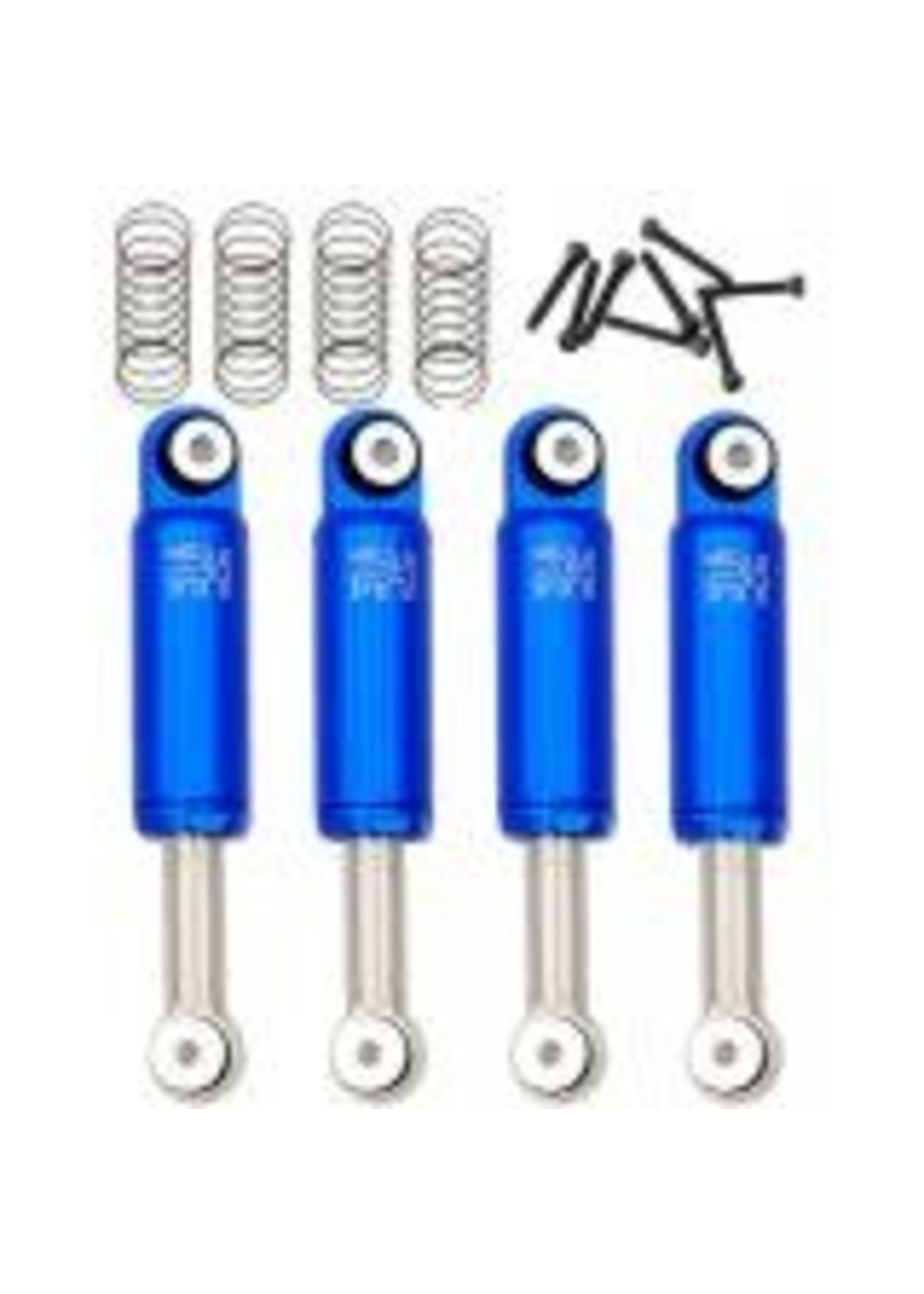 Power Hobby PHSCX2470-BLUE Powerhobby Blue Aluminum Internal Spring Air Shocks Axial SCX24 C10 Jeep Betty