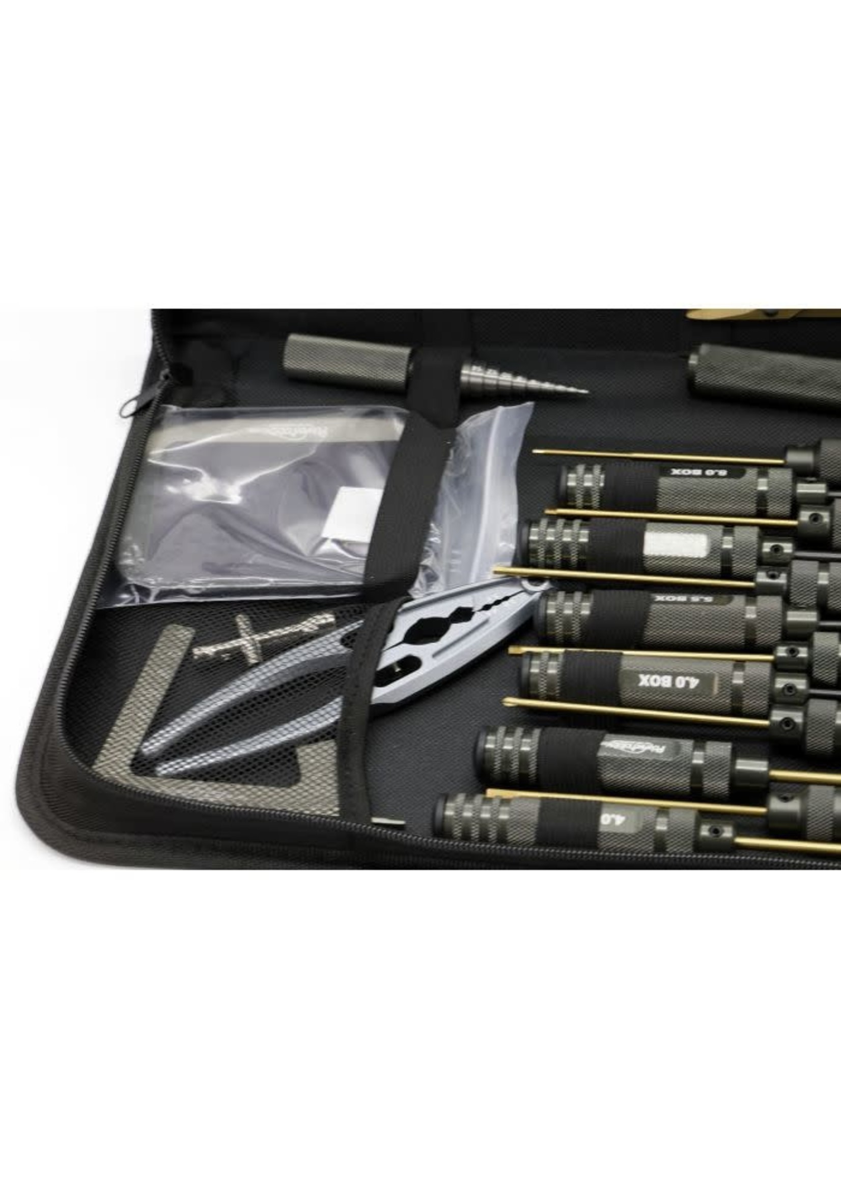 Power Hobby PHT013 Powerhobby RC Tool Set Screwdriver Pliers Wrench, Body Reamer Stand