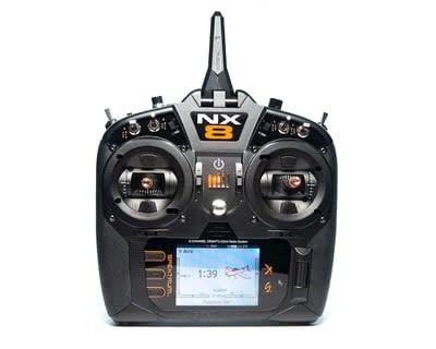 NX8 8 Channel DSMX Transmitter Only - AZRC Hobbies