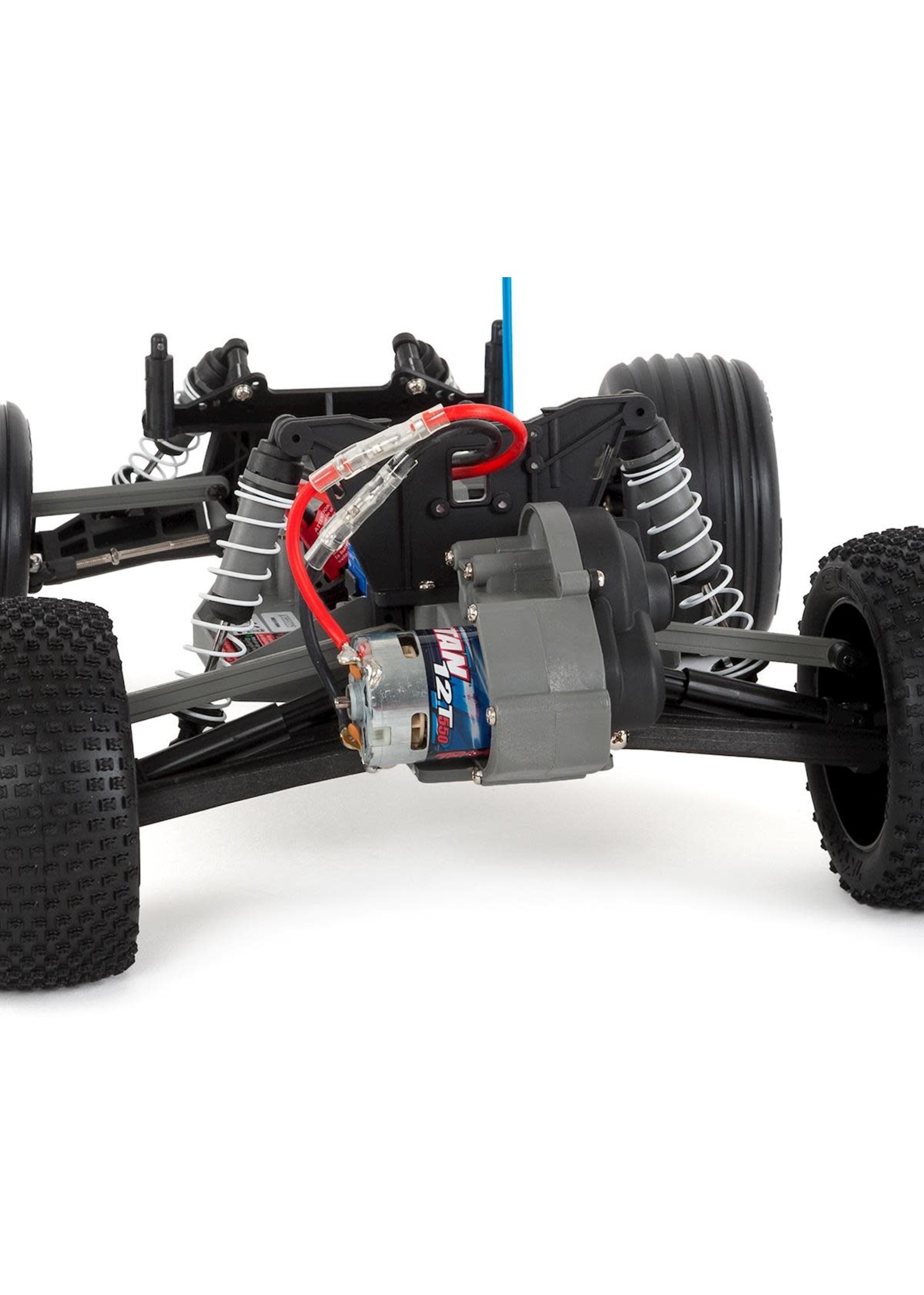 Traxxas 37054-4-BLUE Traxxas Rustler 1/10 Stadium Truck with TQ 2.4 GHz (Blue)