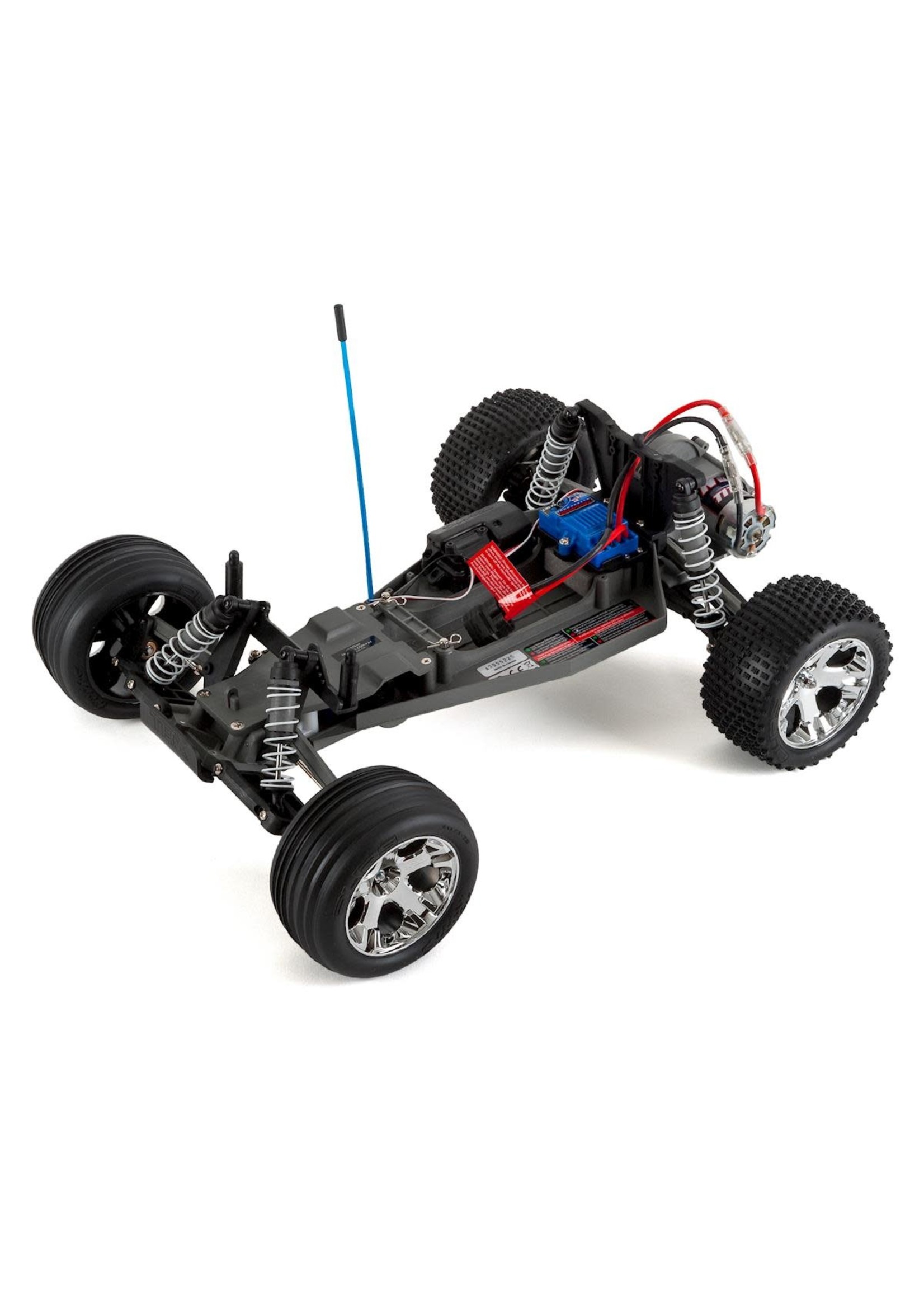 Traxxas 37054-4-BLUE Traxxas Rustler 1/10 Stadium Truck with TQ 2.4 GHz (Blue)