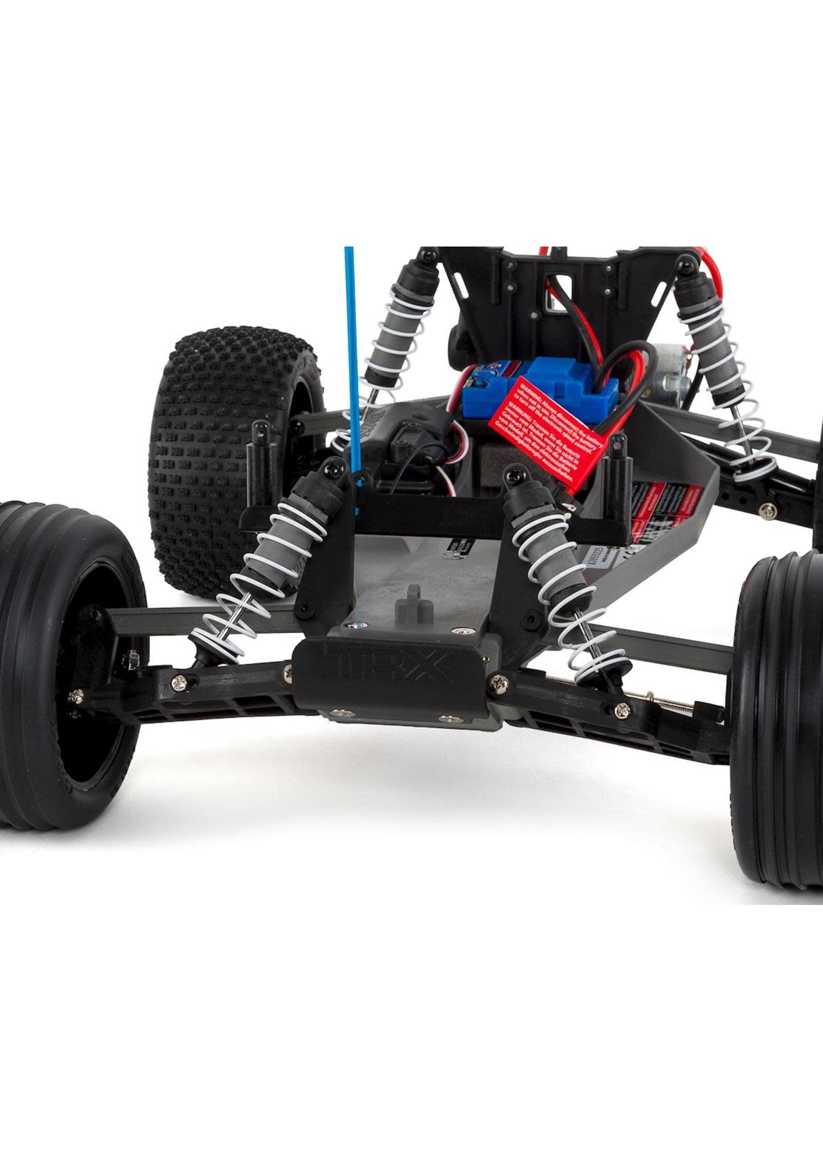 Traxxas 37054-4-BLUE Traxxas Rustler 1/10 Stadium Truck with TQ 2.4 GHz (Blue)