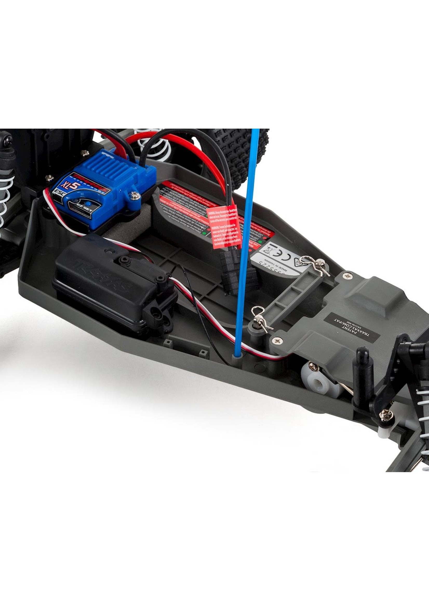 Traxxas 37054-4-BLUE Traxxas Rustler 1/10 Stadium Truck with TQ 2.4 GHz (Blue)