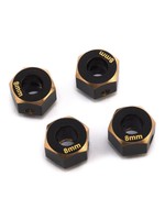 Samix Samix TRX-4 Brass 12mm Hex Adapter (4) (8mm)