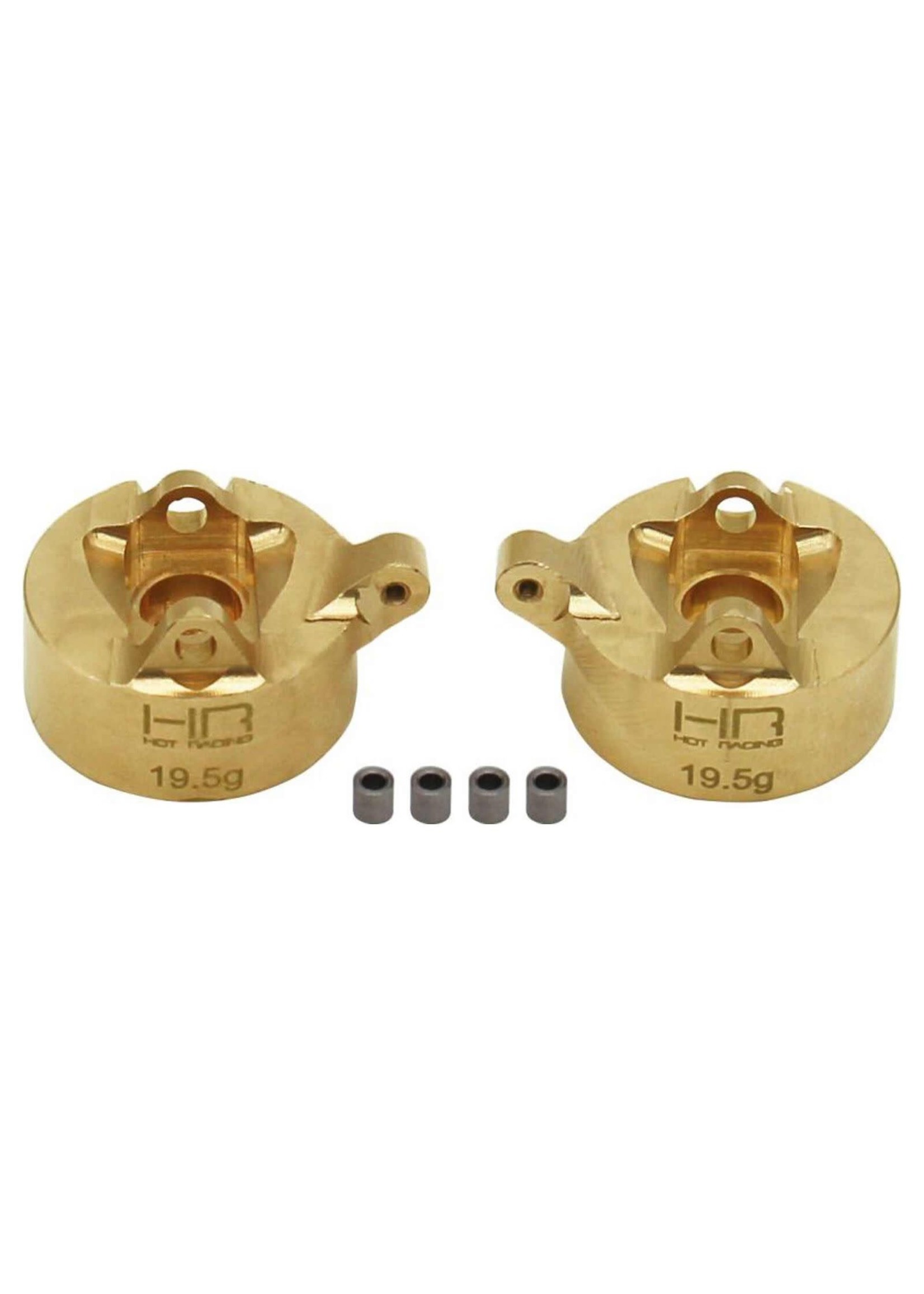 Hot Racing HRASXTF21XH Extra Heavy Brass Front Steering Knuckle: Axial SCX24