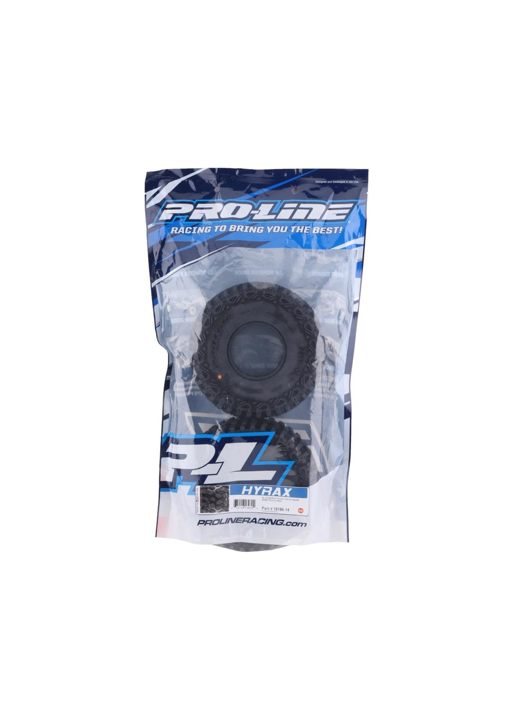 Pro-Line PRO1018614 Pro-Line Hyrax XL 2.9" Rock Terrain Crawler Tires w/Memory Foam (2) (G8)