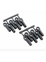 RPM RPM Long Traxxas Turnbuckle Rod End Set (Black) (12)