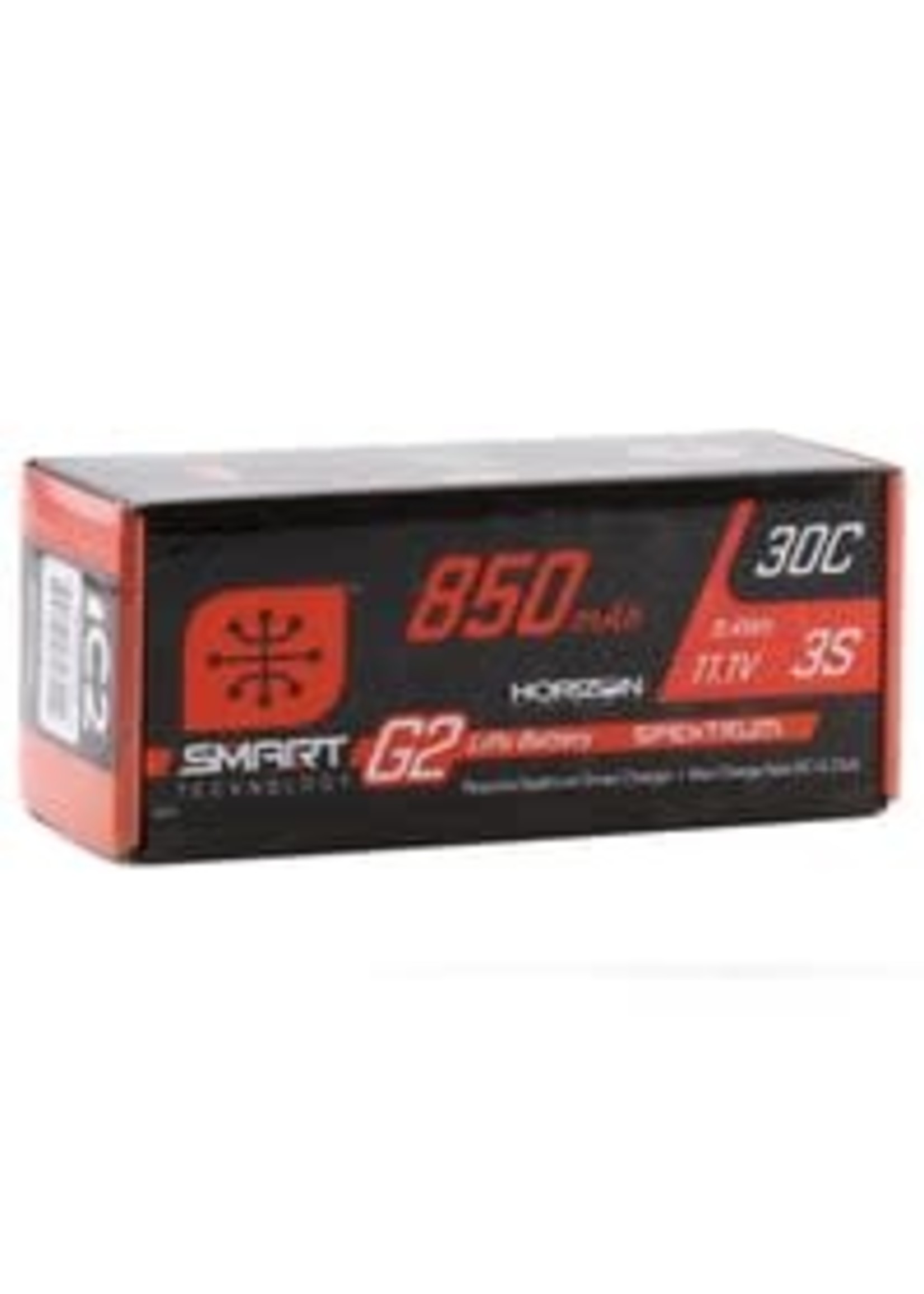 Spektrum SPMX8503S30 Spektrum 11.1V 850mAh 3S 30C Smart LiPo Battery G2 for IC2 SPMX8503S30