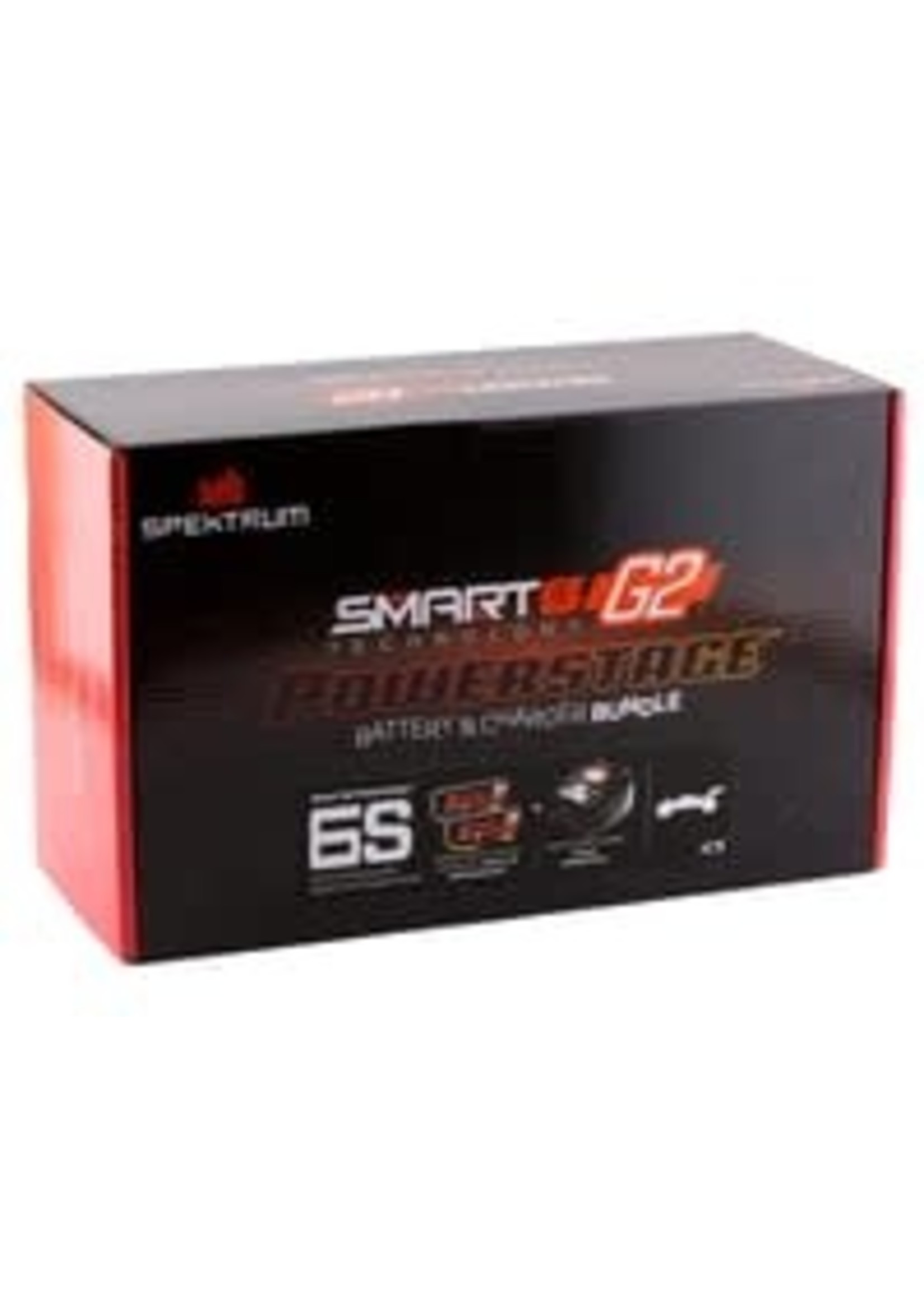 Spektrum SPMXG2PS6 Spektrum RC Smart G2 PowerStage 6S Bundle w/Two 3S Smart LiPo Batteries (5000mAh)