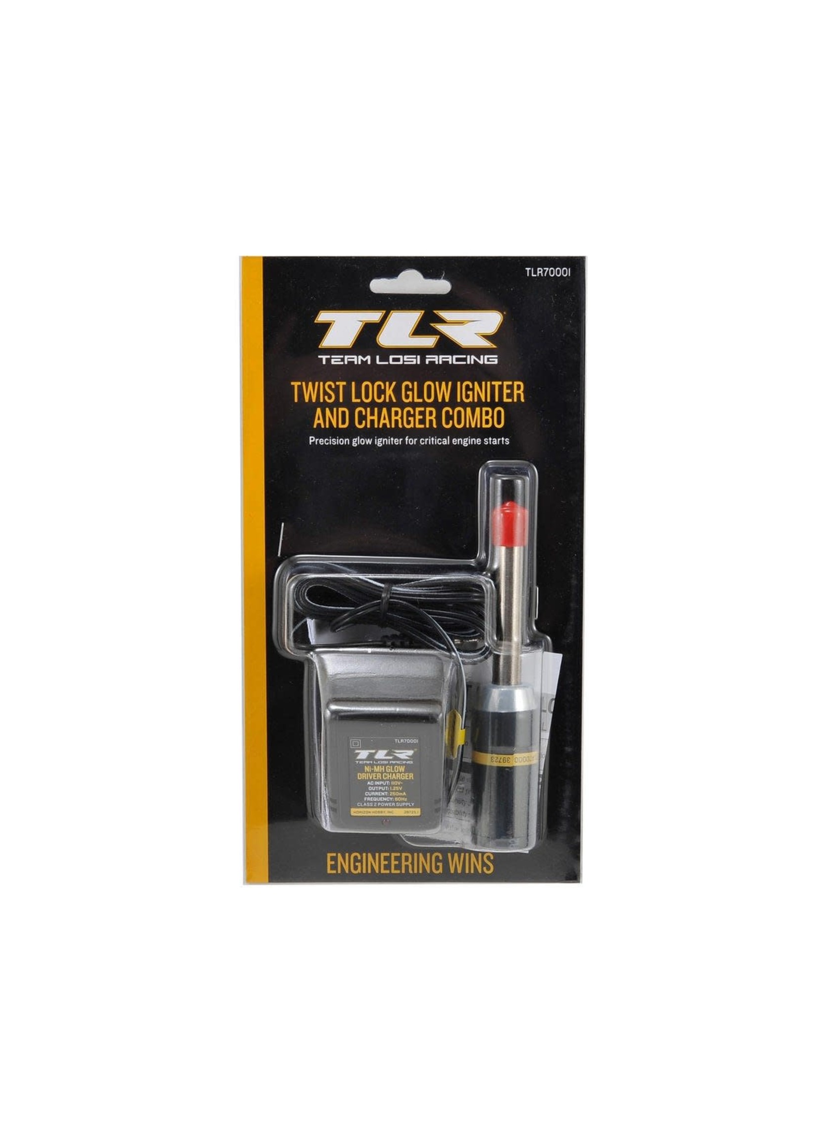 TLR TLR70001 Twist Lock Glow Igniter and Charger Combo