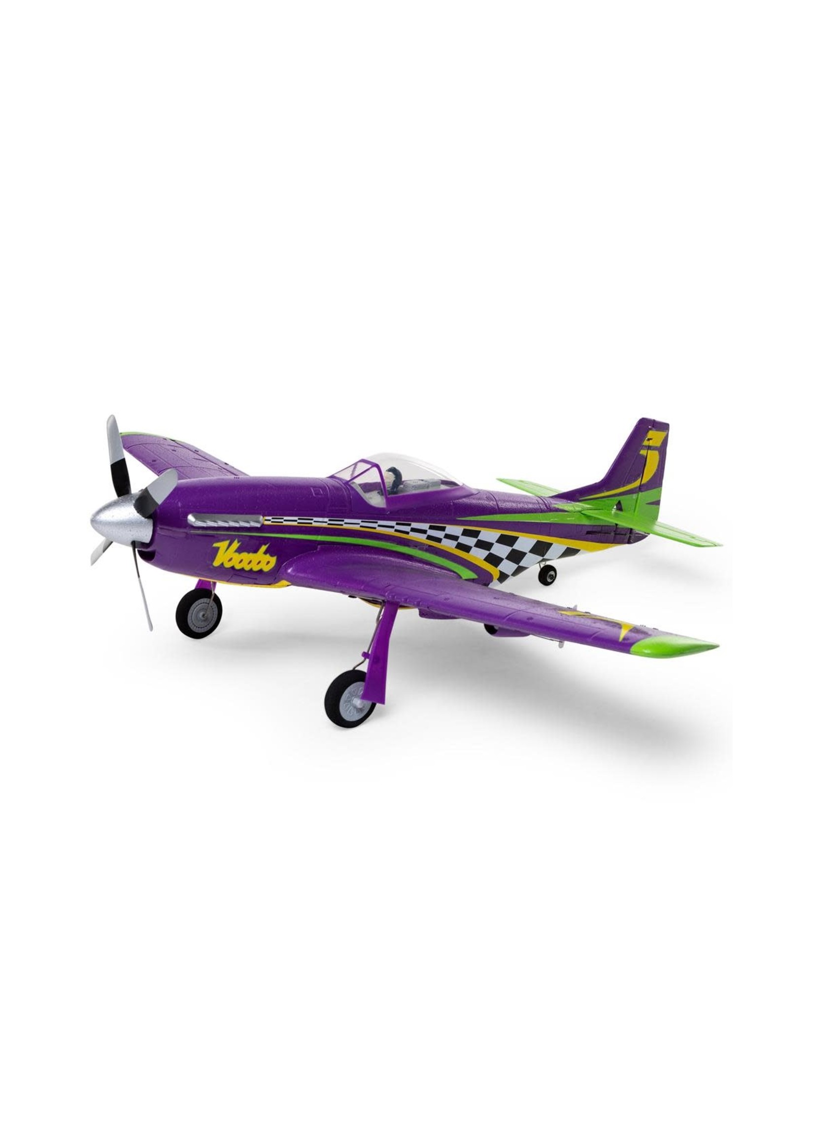 E-Flite E-flite UMX P-51D Voodoo BNF Basic Electric Airplane (493mm) w/AS3X & SAFE Select