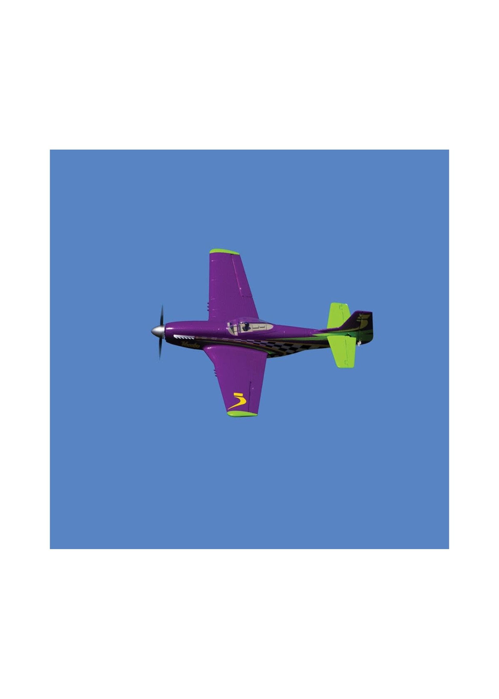 E-Flite E-flite UMX P-51D Voodoo BNF Basic Electric Airplane (493mm) w/AS3X & SAFE Select