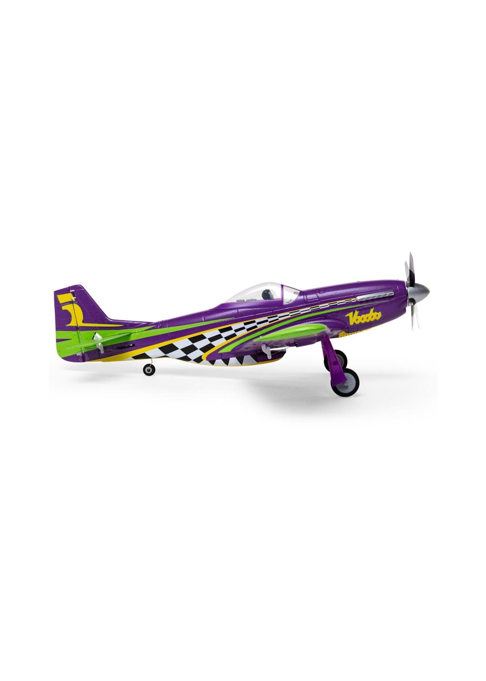 E-Flite E-flite UMX P-51D Voodoo BNF Basic Electric Airplane (493mm) w/AS3X & SAFE Select