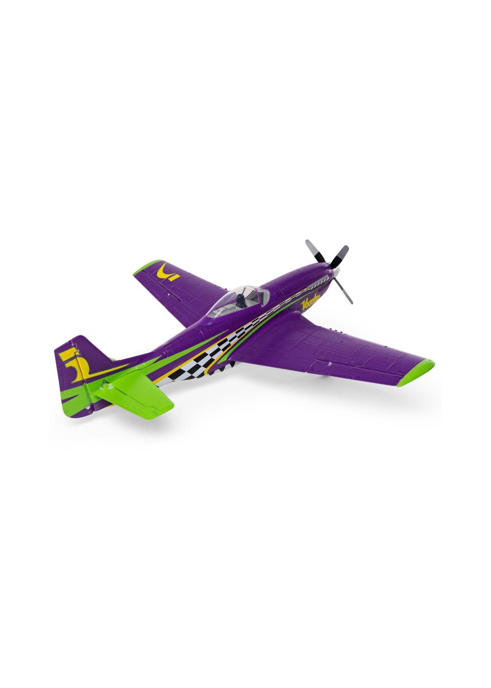 E-Flite E-flite UMX P-51D Voodoo BNF Basic Electric Airplane (493mm) w/AS3X & SAFE Select