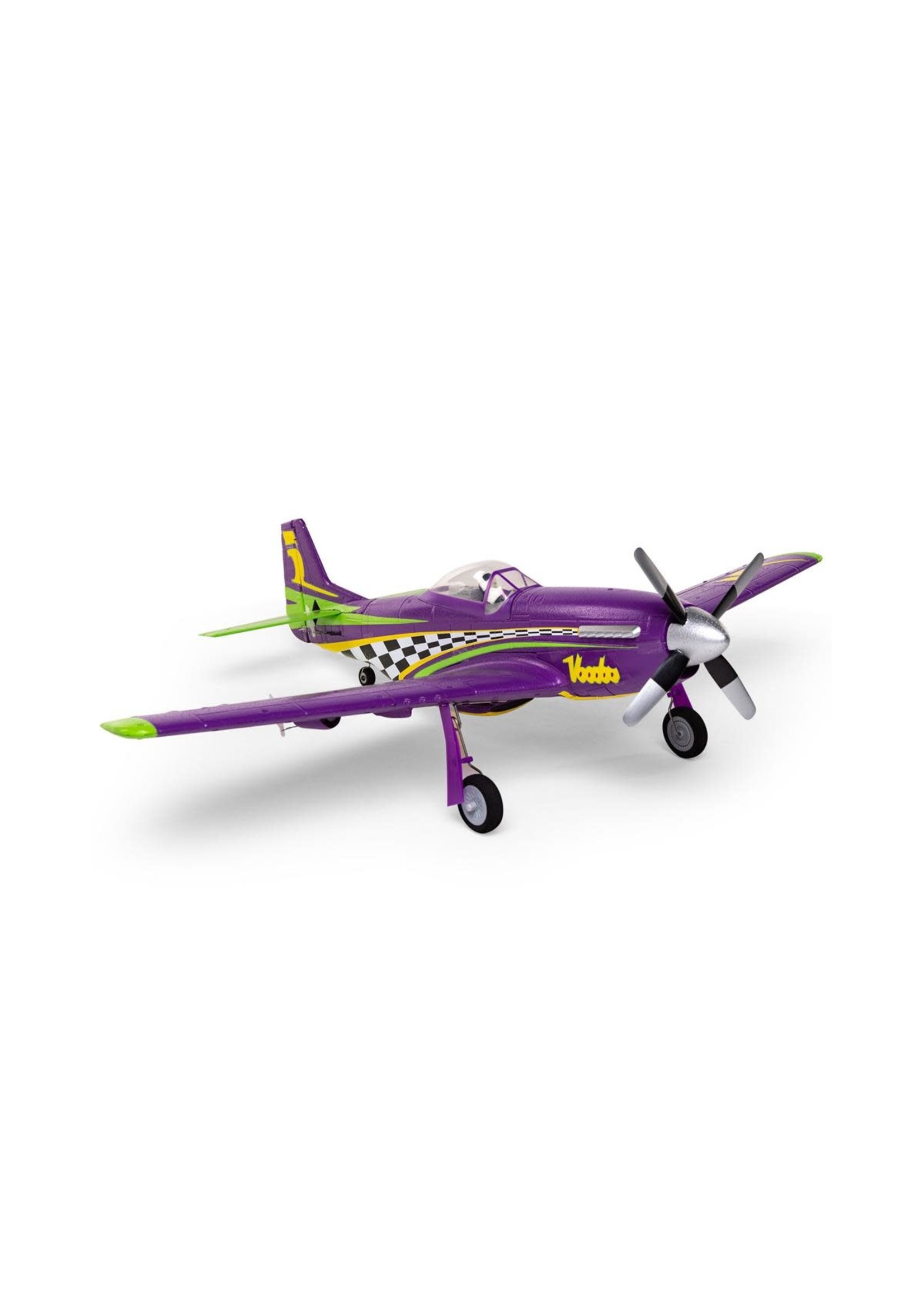 E-Flite E-flite UMX P-51D Voodoo BNF Basic Electric Airplane (493mm) w/AS3X & SAFE Select