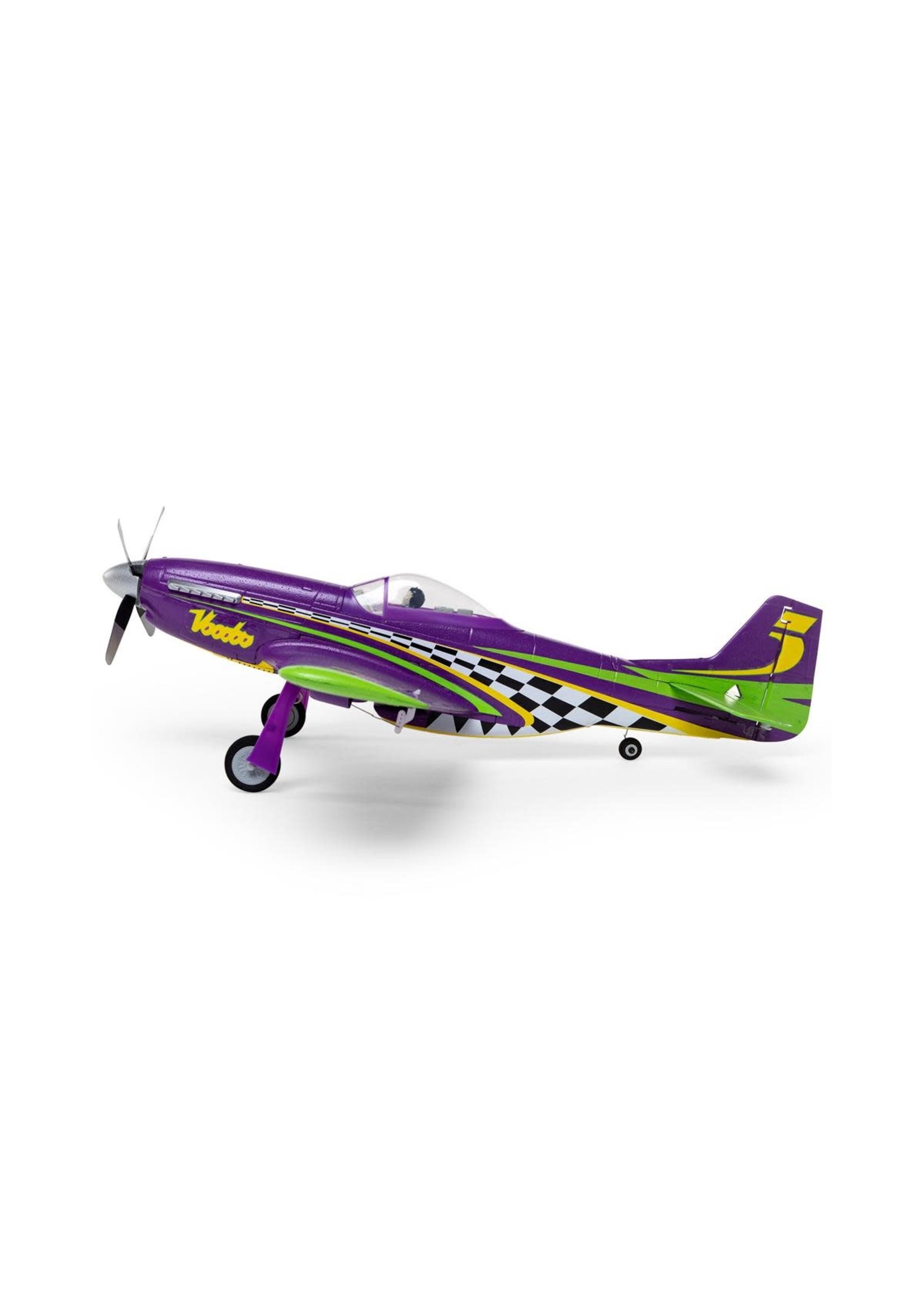 E-Flite E-flite UMX P-51D Voodoo BNF Basic Electric Airplane (493mm) w/AS3X & SAFE Select