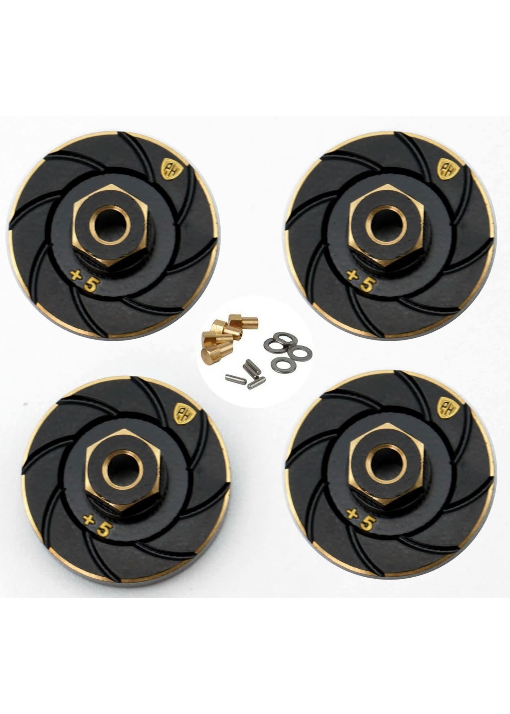 Power Hobby Powerhobby Axial SCX24 Brass Counterweight Wheel Hub Weights Adapter