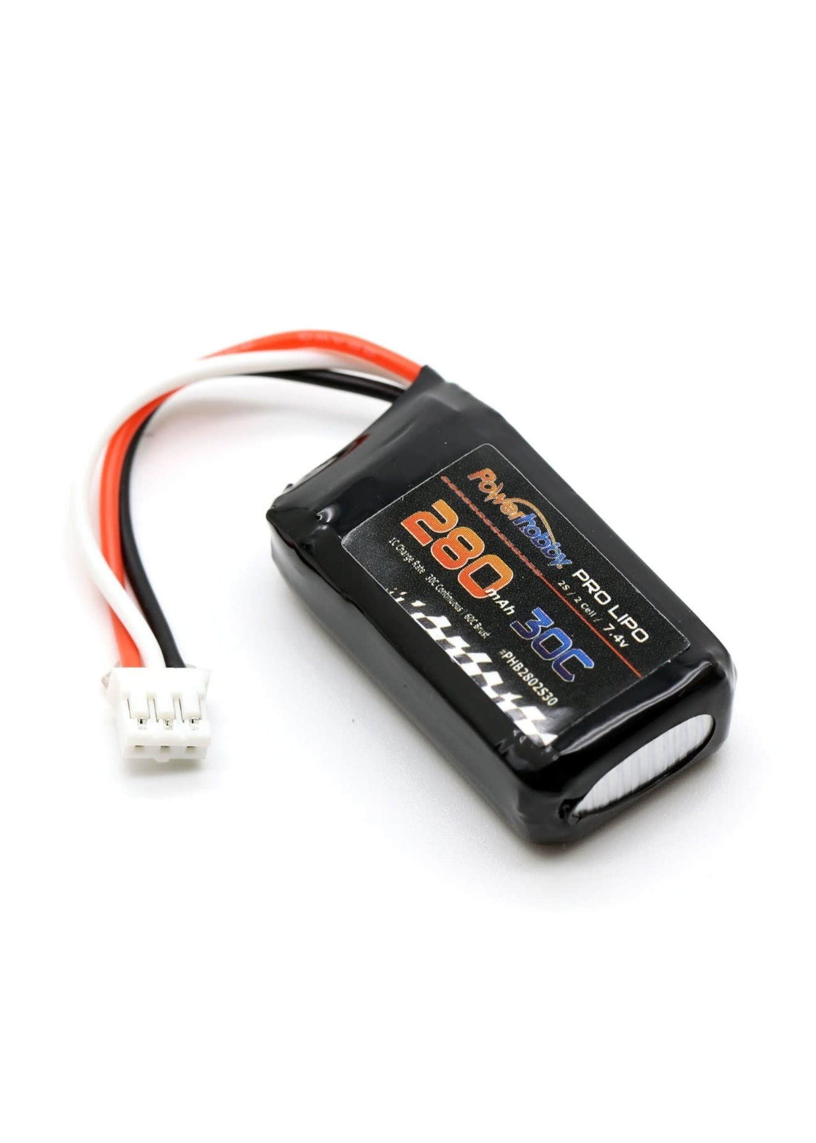 Power Hobby Powerhobby 2S 280mah 30c Lipo Battery w PH Connector / Plug