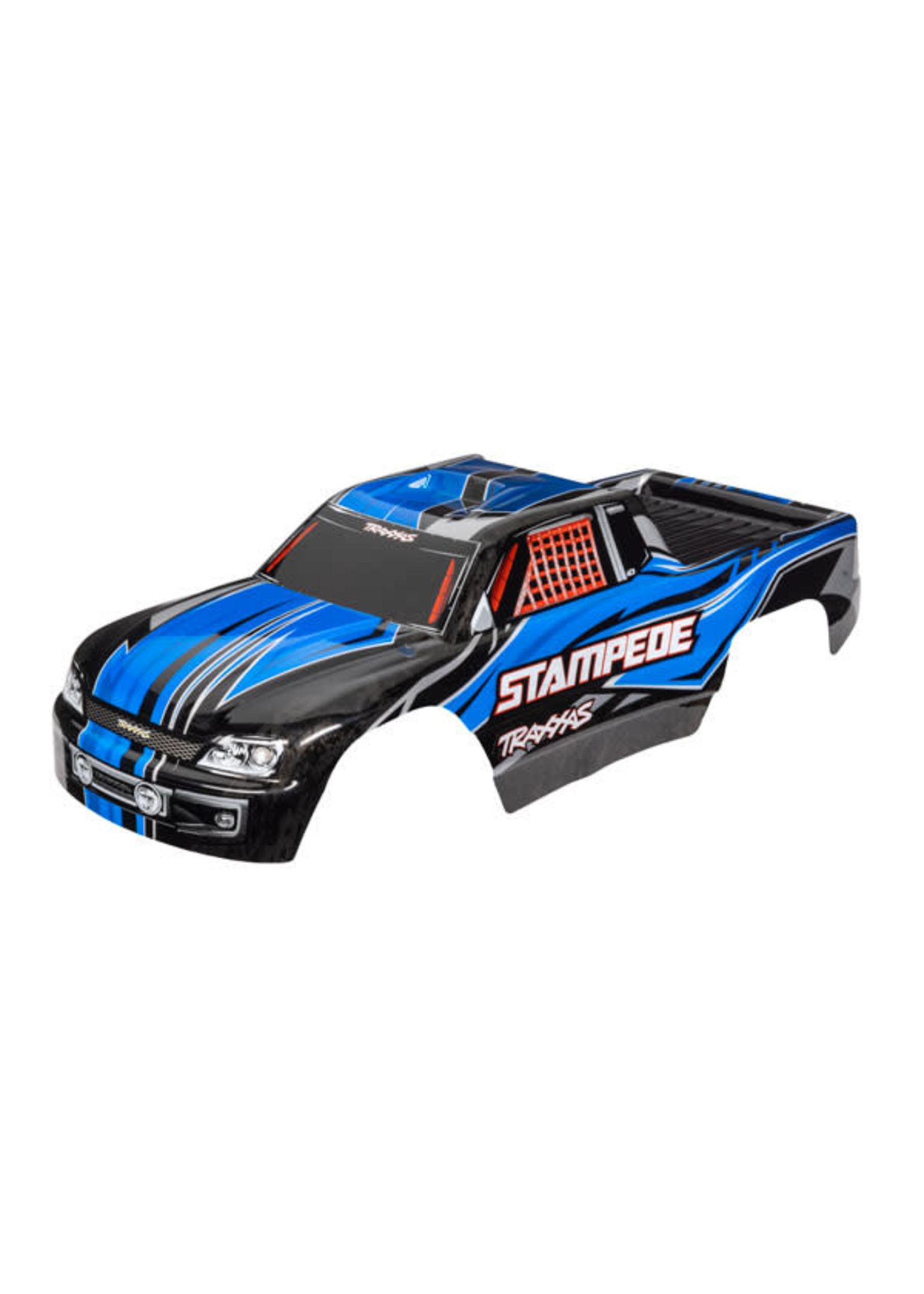 Traxxas Body, Stampede® (also fits Stampede® VXL), blue (painted, decals applied)