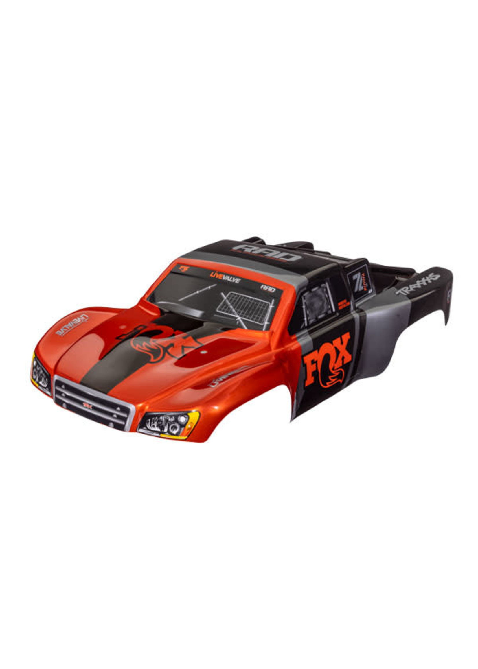 Traxxas Body, Slash® VXL 2WD (also fits Slash® 4X4), Fox® (painted, decals applied)