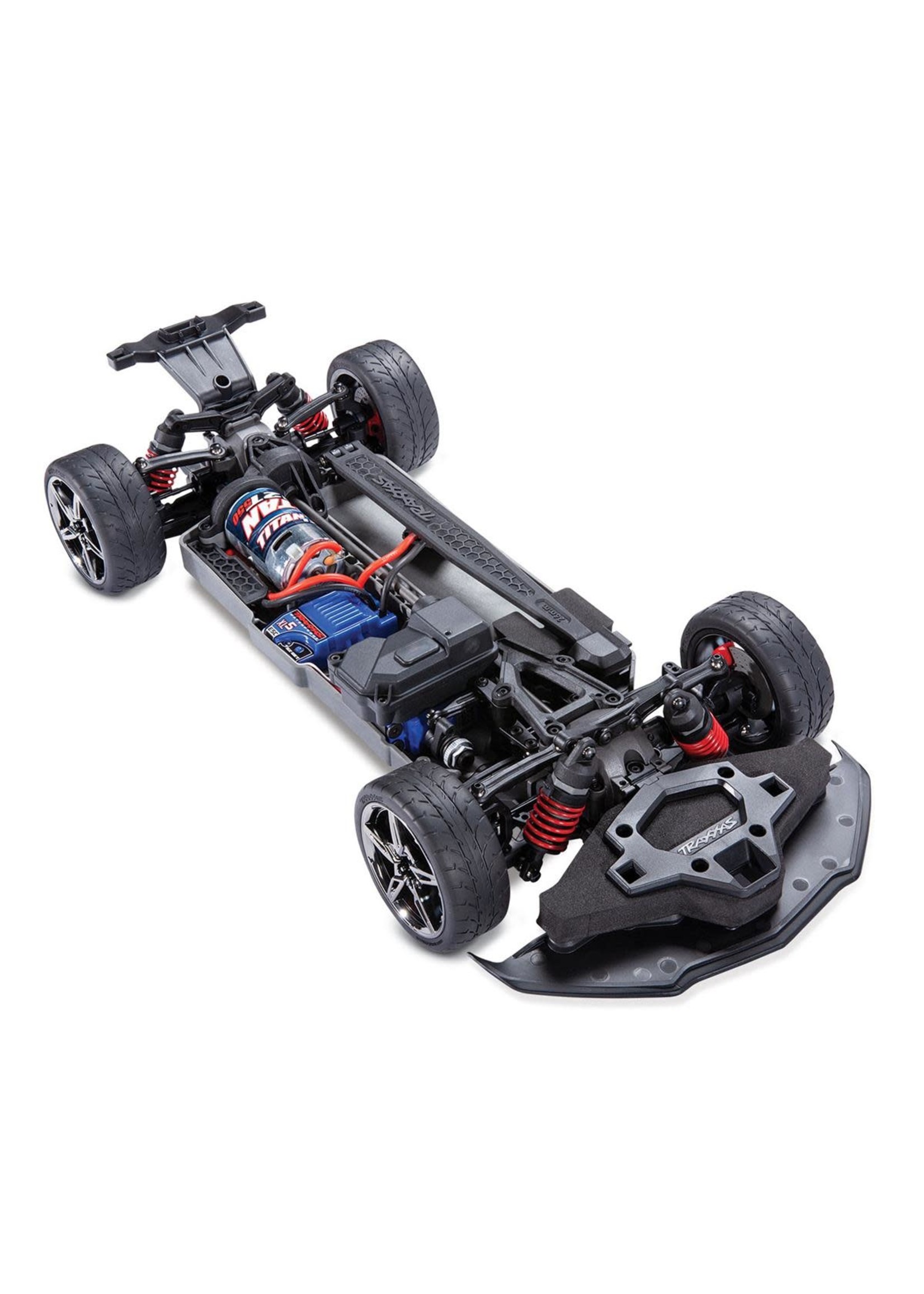 Traxxas 93054-4-BLUE Traxxas 4-Tec 3.0 1/10 RTR Touring Car w/Corvette Stingray Body (Blue) & TQ 2.4GHz Radio System