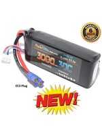 Power Hobby Powerhobby 3S 11.1V 3000mAh 50C Lipo Battery w EC3 Connector / Plug 50C Continous / 100C Brust