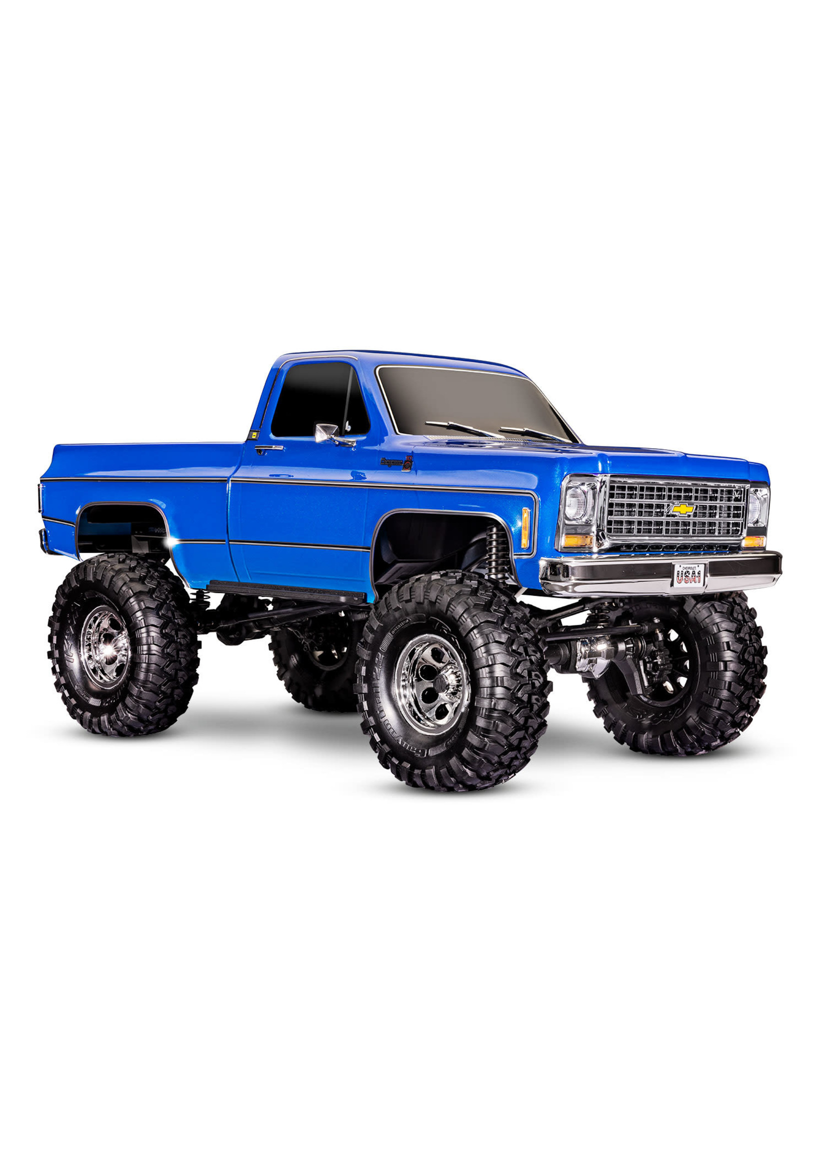Traxxas Traxxas TRX-4 1/10 Trail Crawler Truck w/'79 Chevrolet K10 Truck Body (Blue) w/TQi 2.4GHz Radio